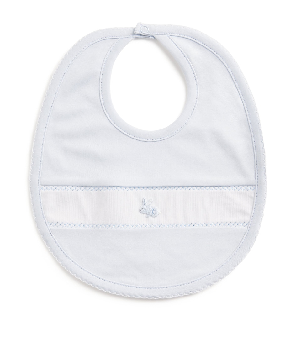 Pima Cotton Spring Bunny Bib
