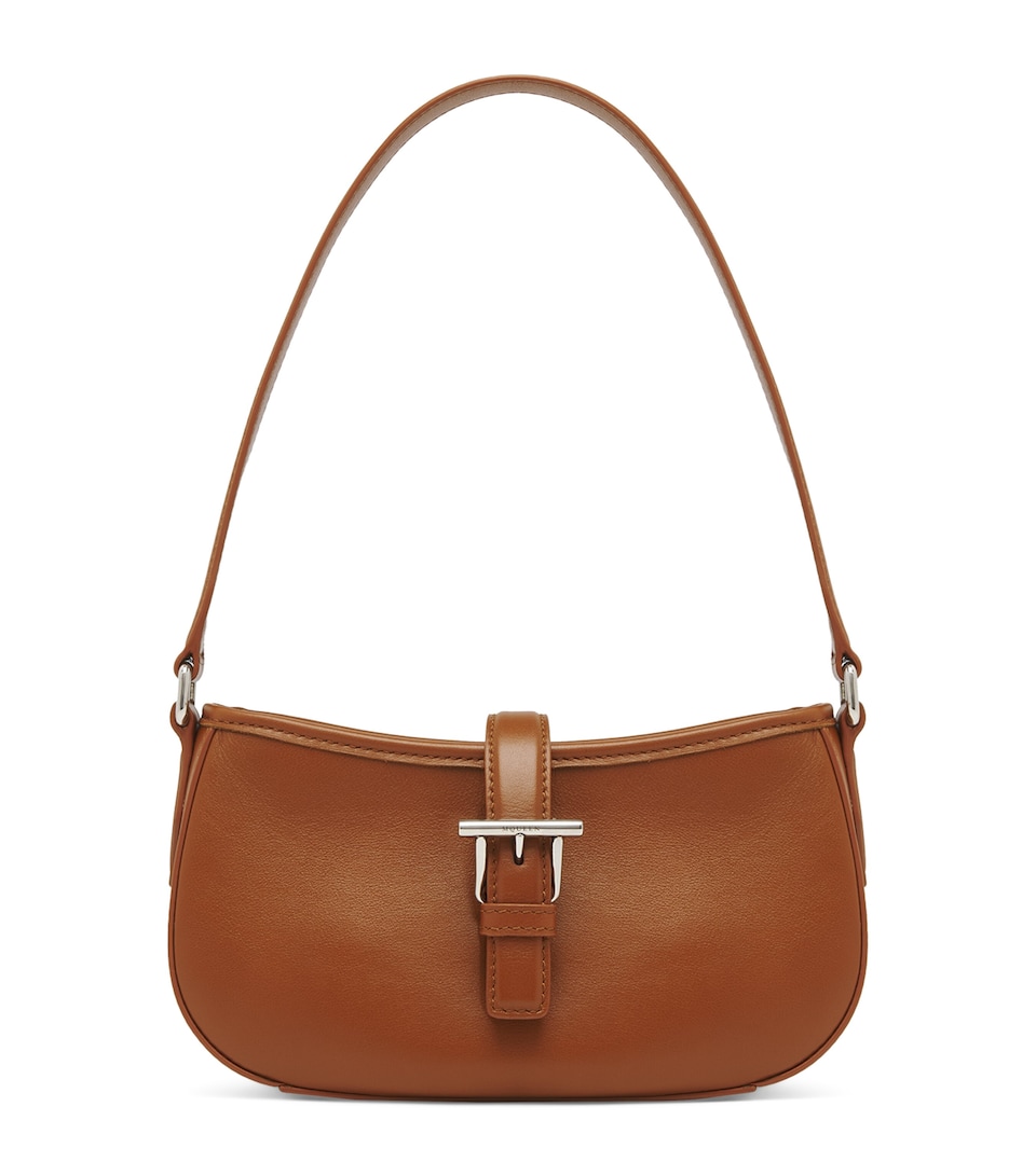 Mini Leather T-Bar Shoulder Bag