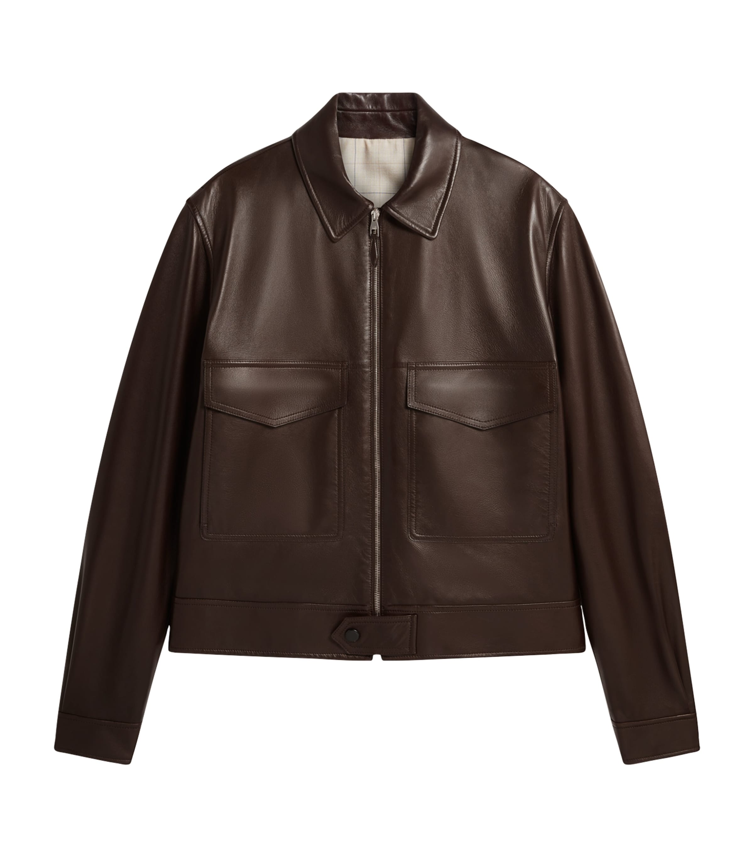 Leather Flight Jacket