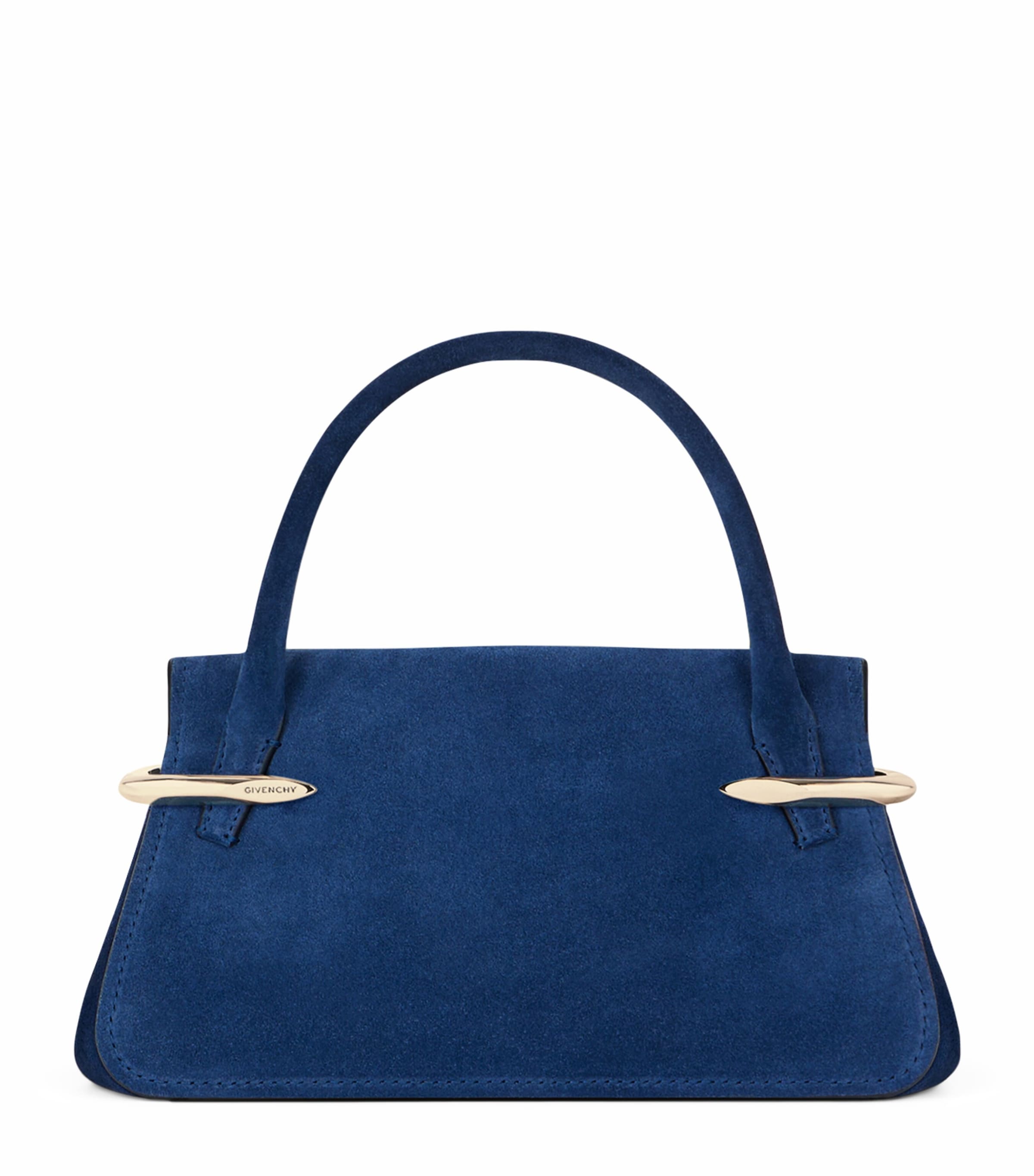 Givenchy Mini Suede Pinch Top-Handle Bag