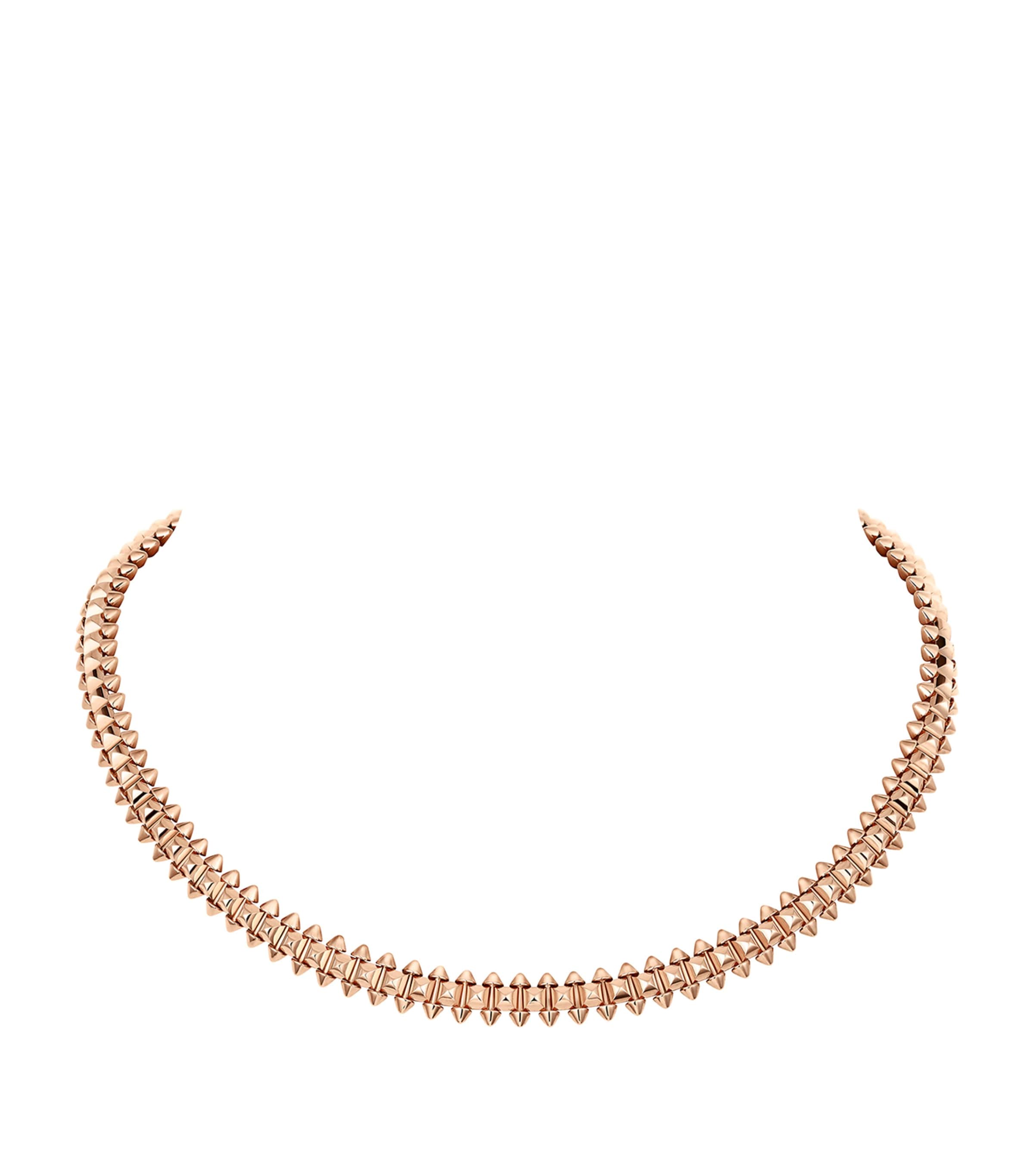Flexible Medium Rose Gold Clash de Cartier Necklace