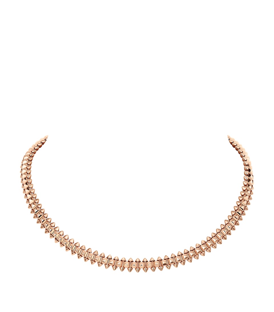 Flexible Medium Rose Gold Clash de Cartier Necklace