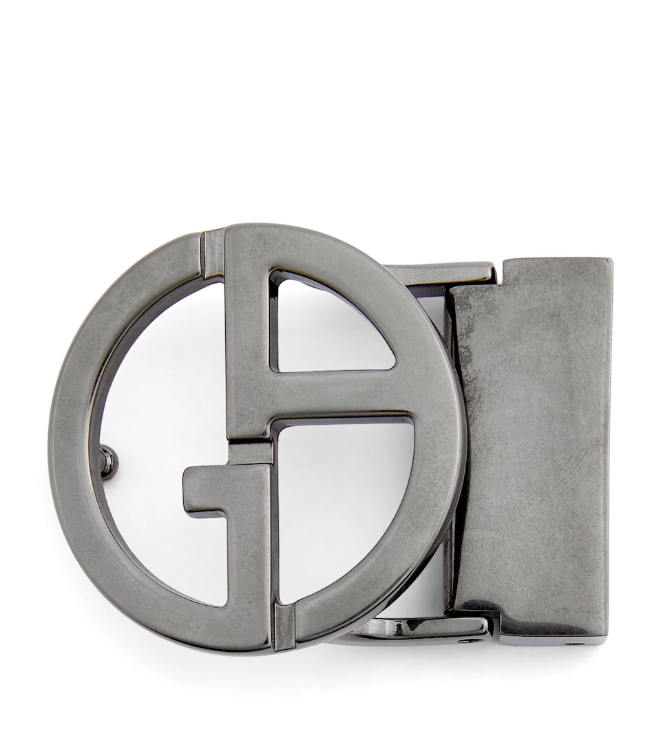 Ruthenium-Plated GA Logo Belt Buckle