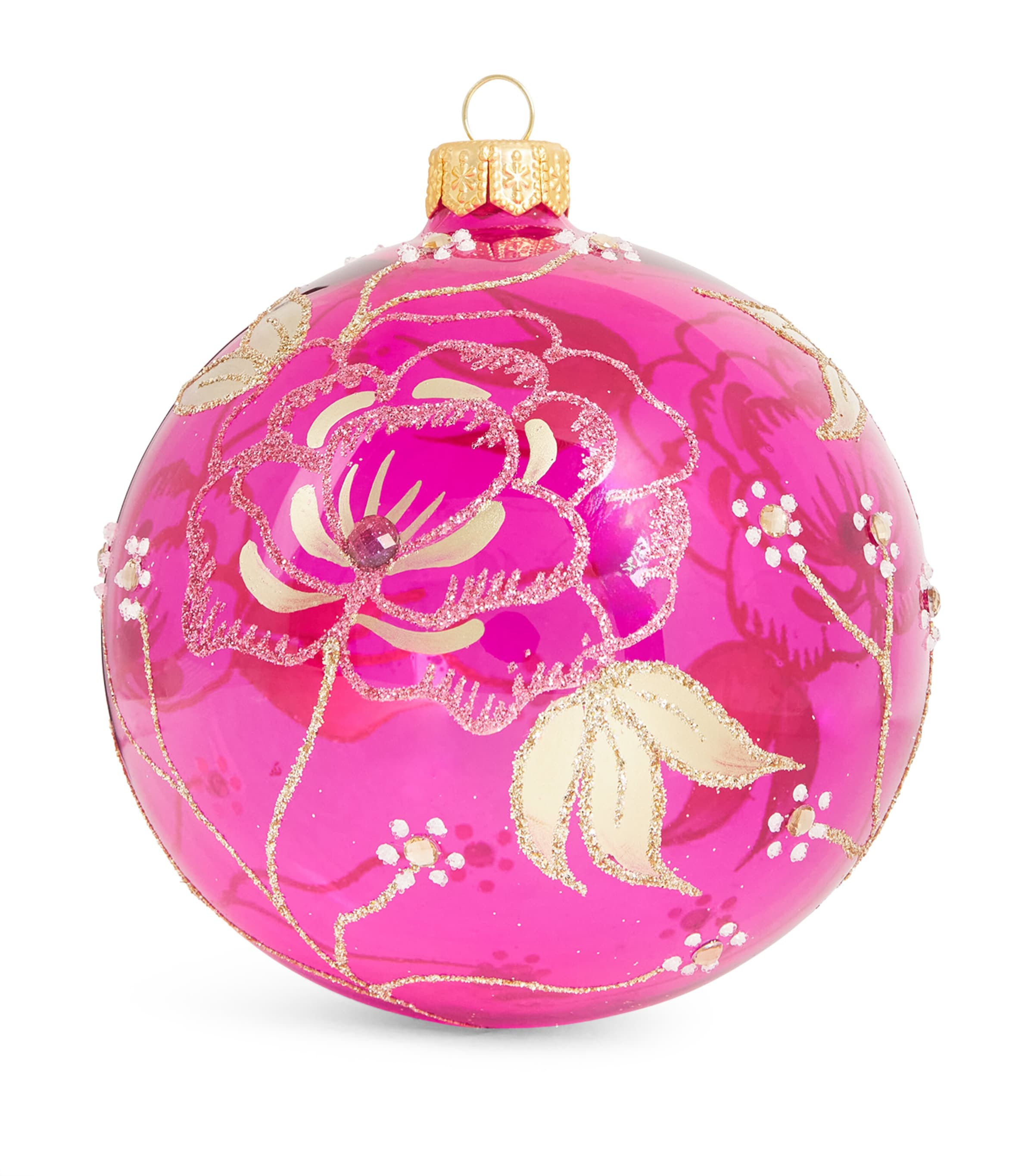 Harrods Floral Bauble Trnsprt Mgnt Lcqr