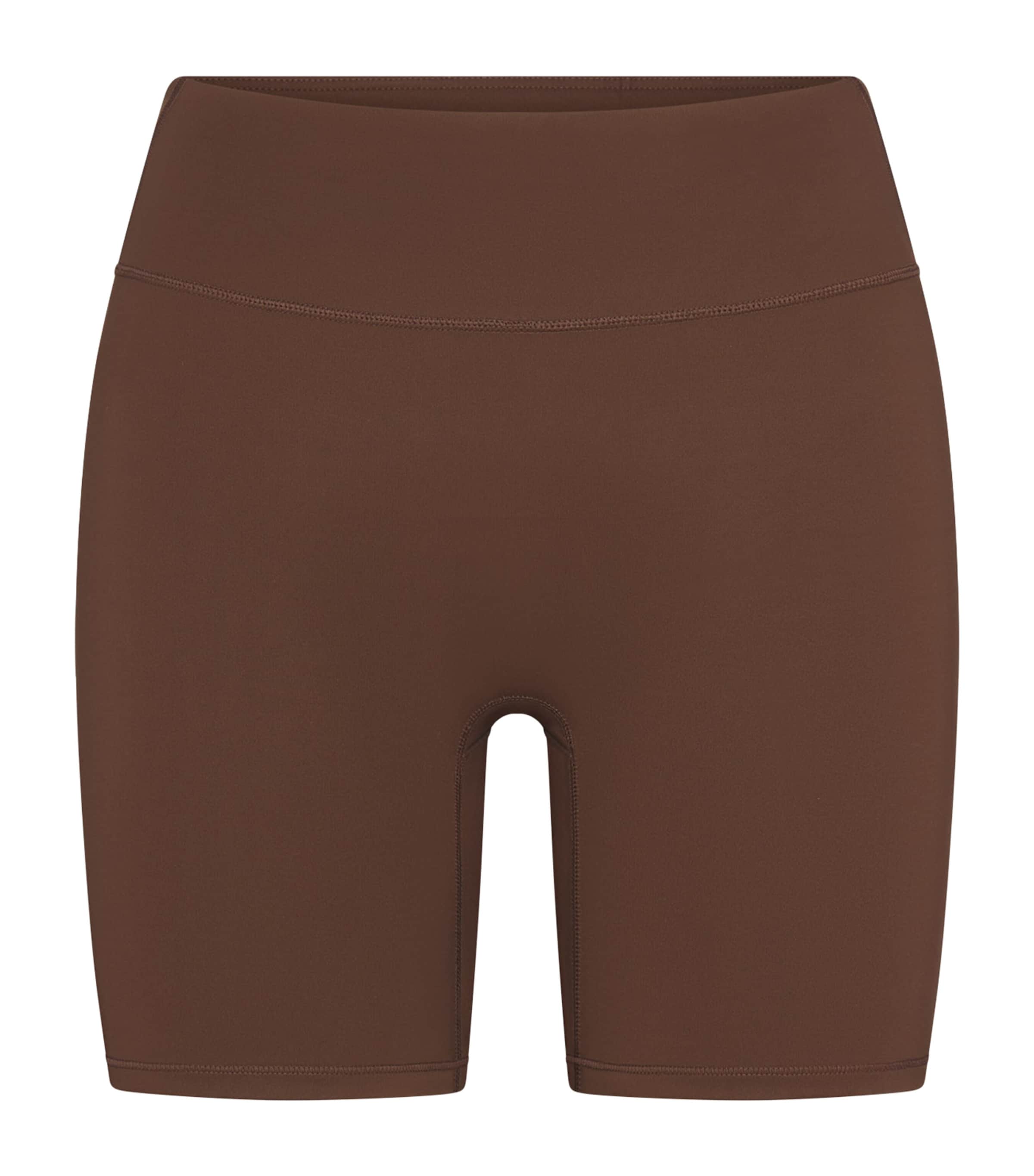 NikeSKIMS Womens NikeSKIMS Bike Shorts Dark Sepia