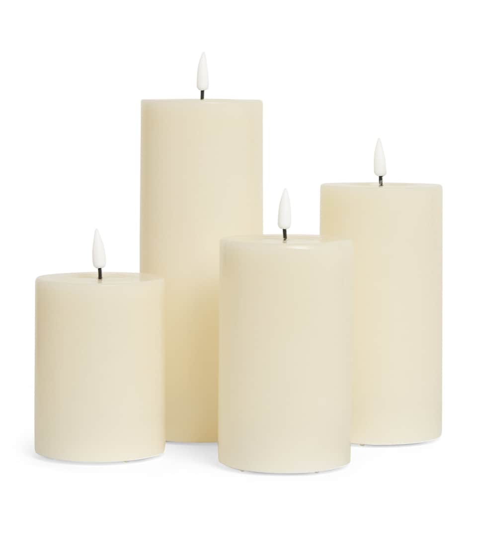 LED Candle Gift Box with Remote (Set of 4)