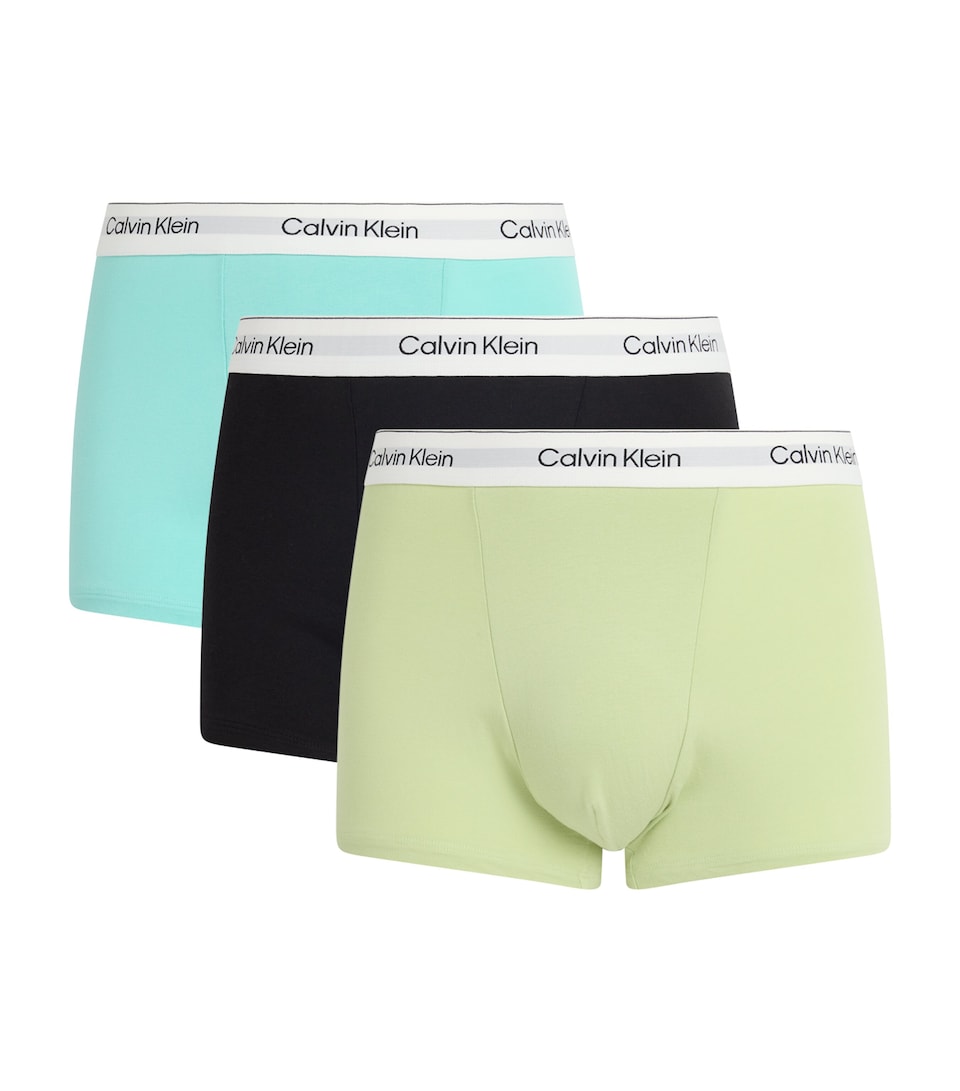 Stretch-Cotton Icon Relaxed Trunks (Pack of 3)