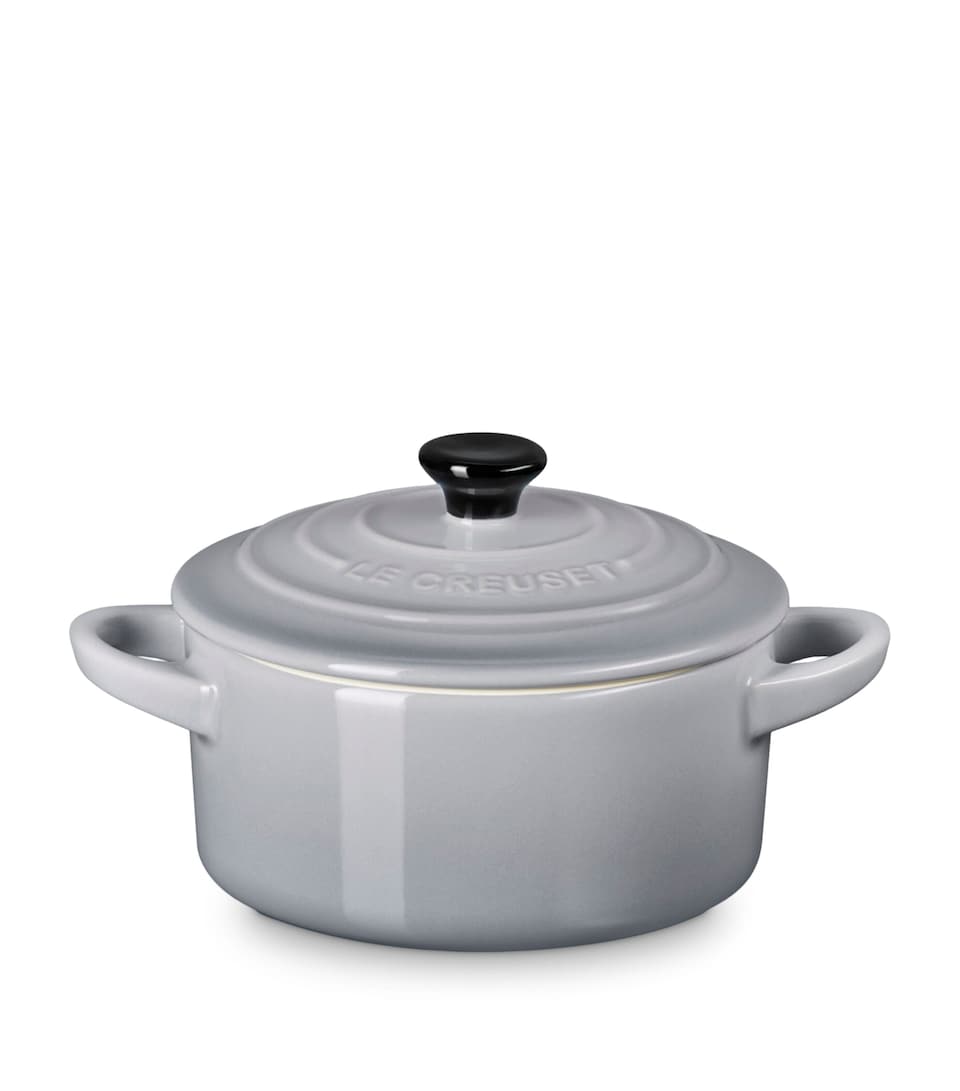 Le Creuset Petite Stoneware Casserole Dish (10cm) Blue