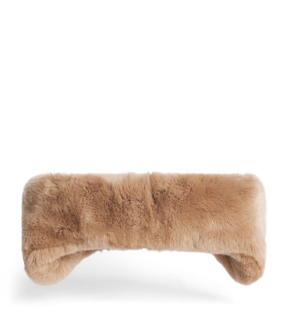 Yves Salomon Rex Rabbit Headband