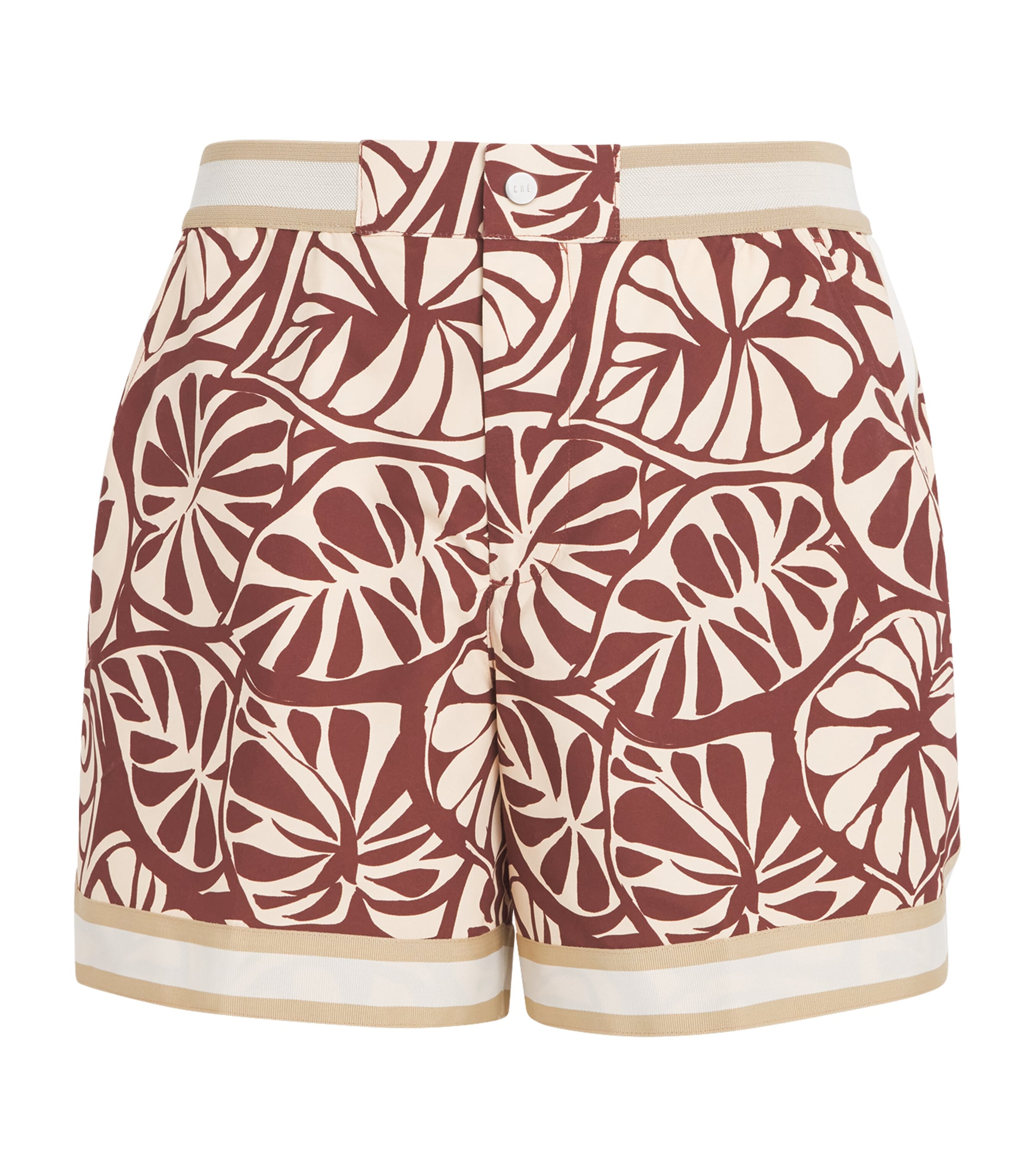 CHÉ Mens Baller Swim Shorts Chocolate Brown