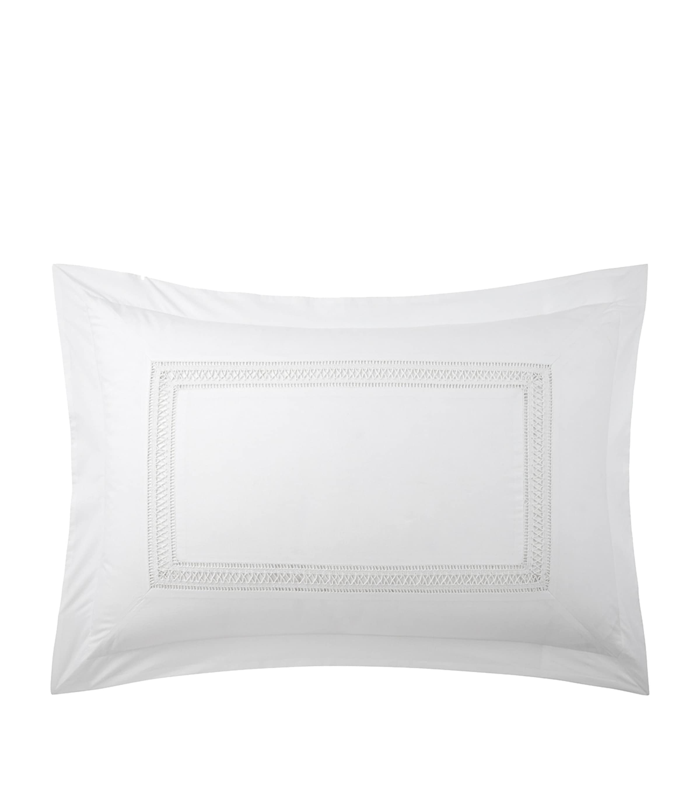 Ralph Lauren Home Meadow Lane Standard Oxford Pillowcase (50cm x 75cm) White