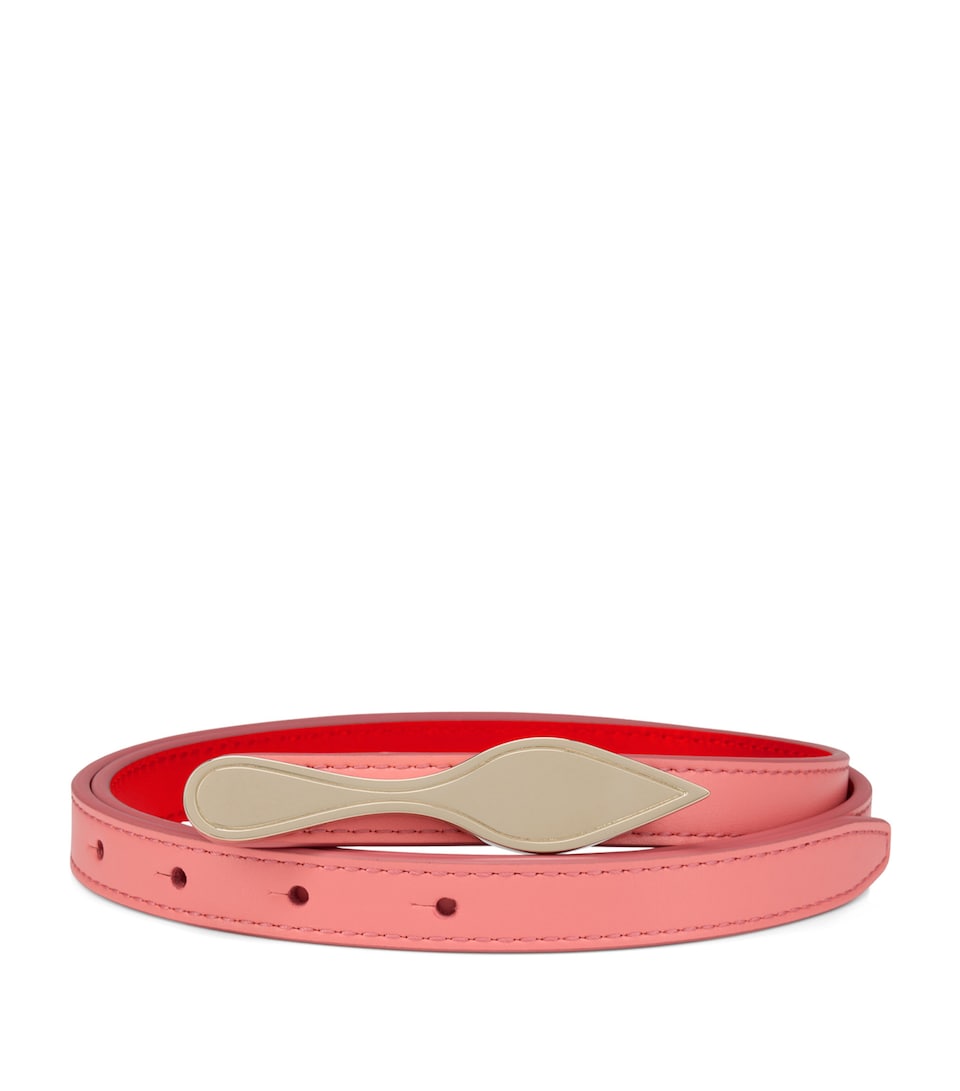 Christian Louboutin Bettina Leather Reversible Belt