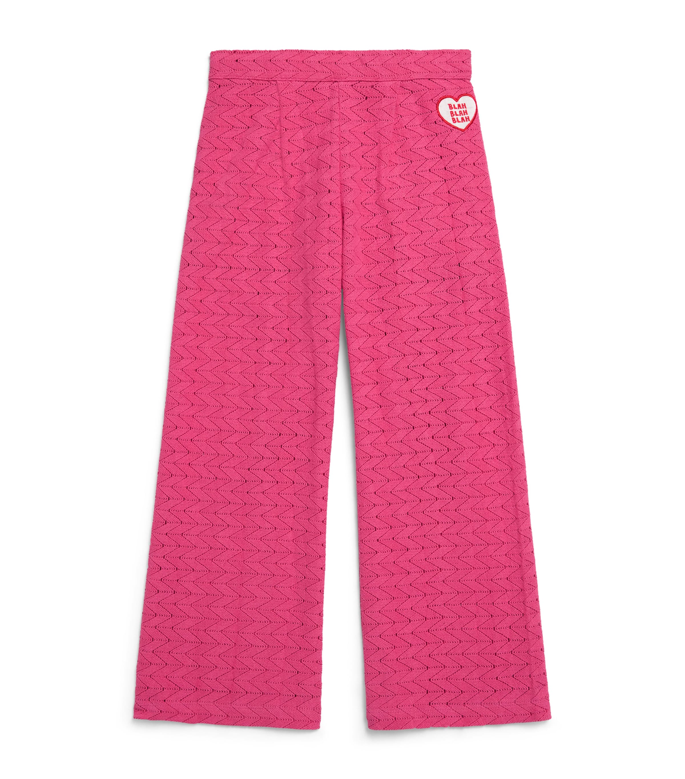 Mini Rodini Organic Cotton Knit Trousers (3-11 Years)