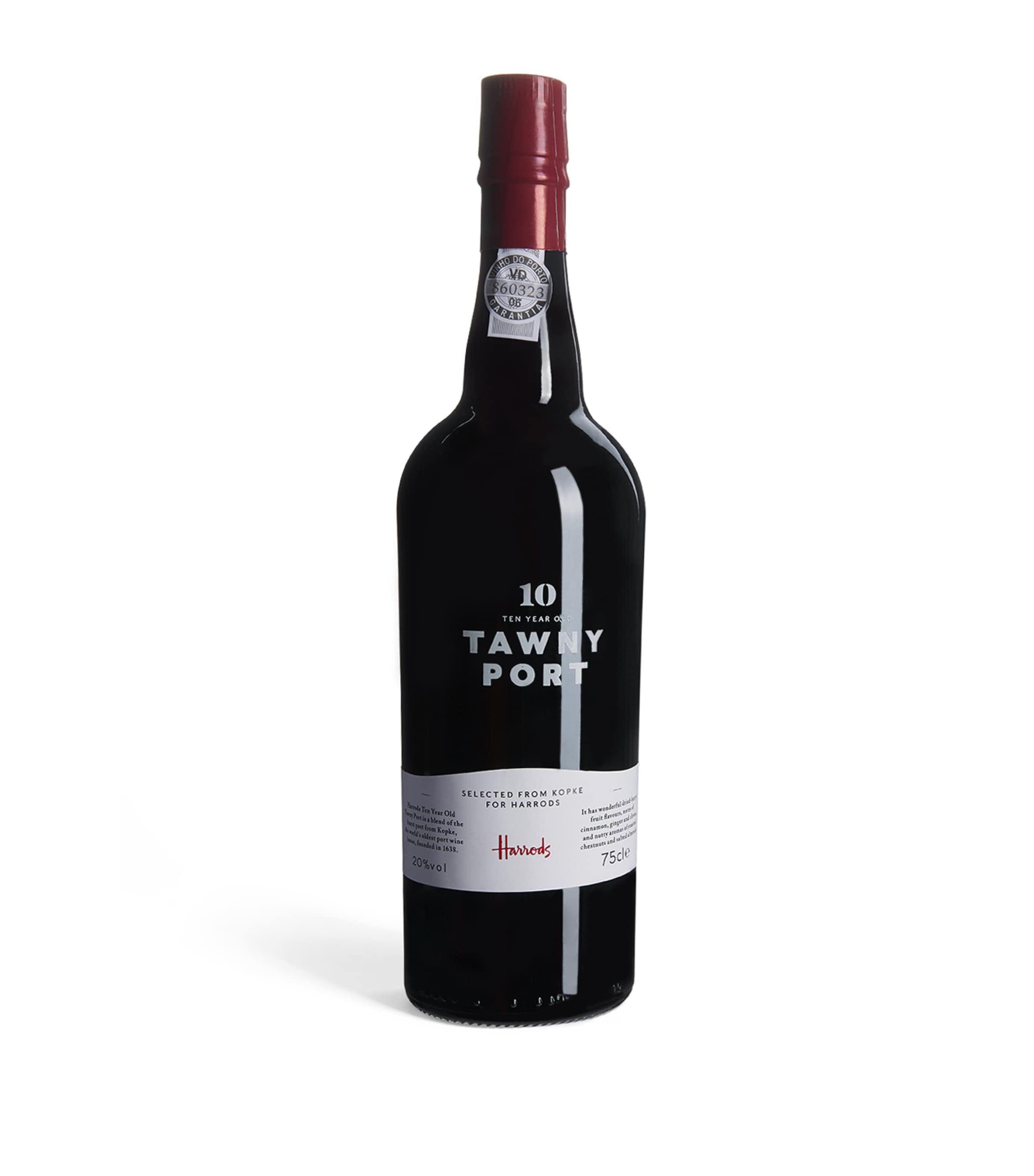Harrods 10-Year-Old Tawny Port (75cl) - Douro, Portugal