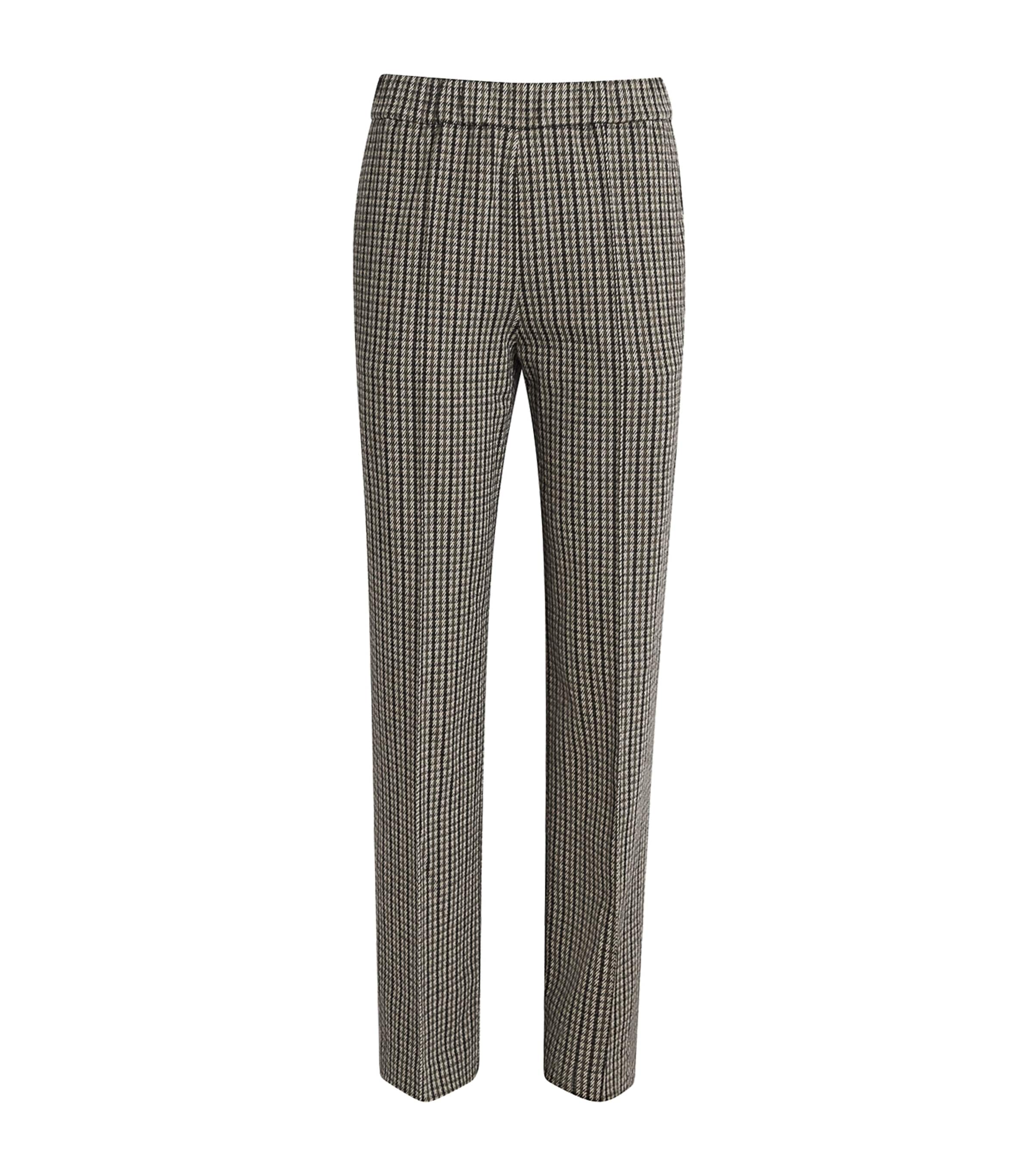 Fabiana Filippi Womens Houndstooth Slim Trousers Only One Colour