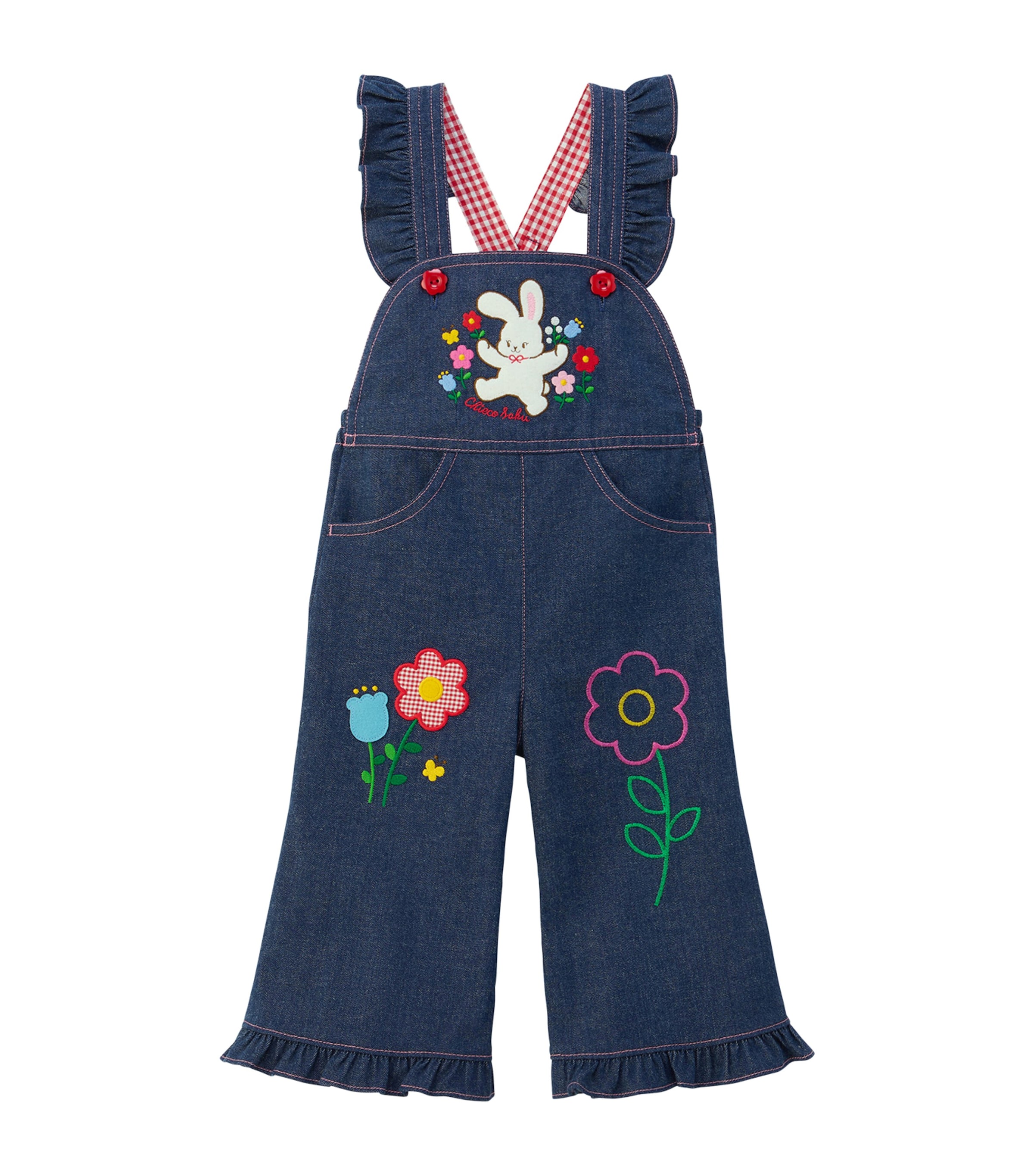 Denim Chieco Saku Dungarees (2-5 Years)