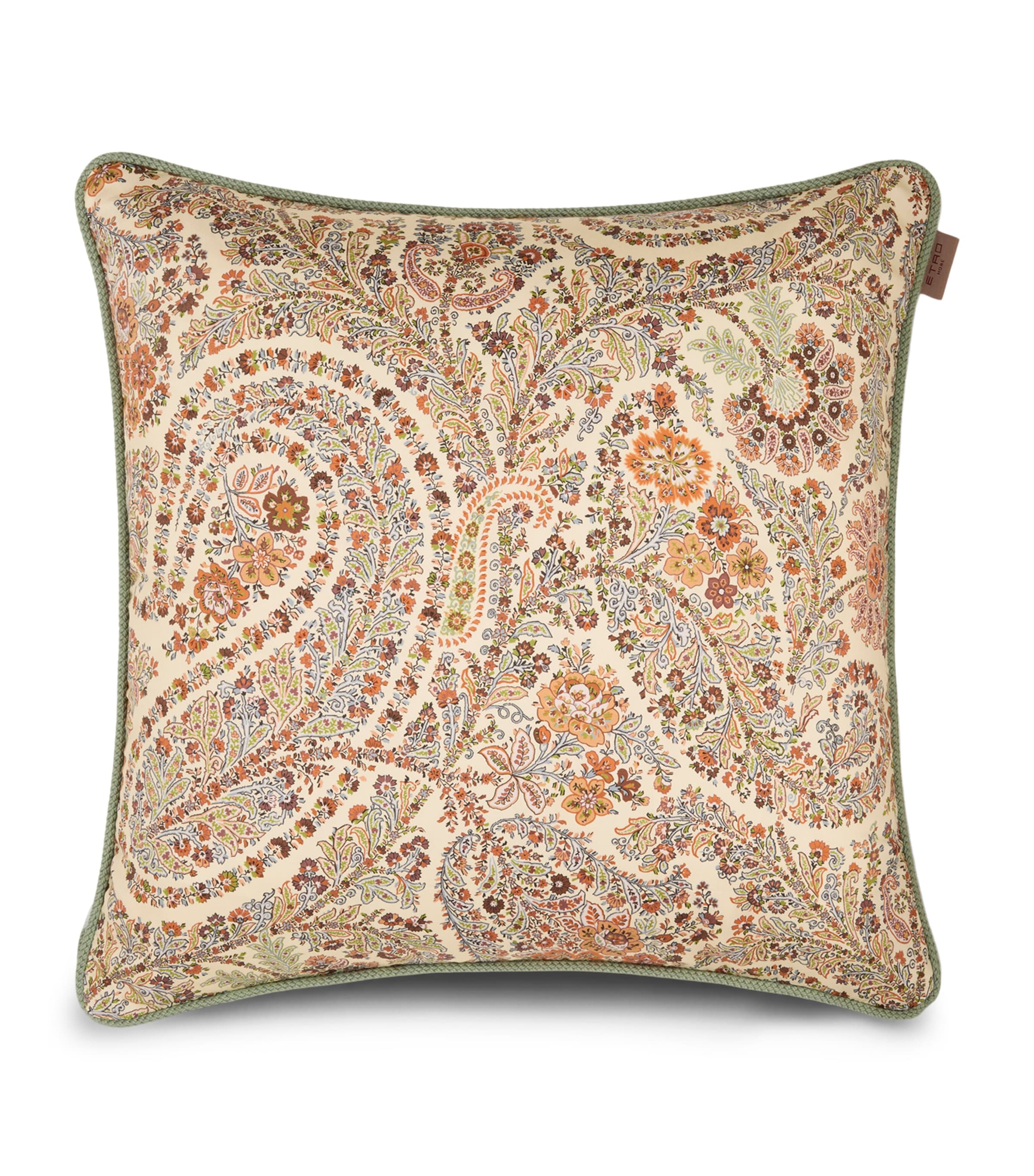 Etro Cotton Amalia Cushion (45cm x 45cm) Print On Beige Base