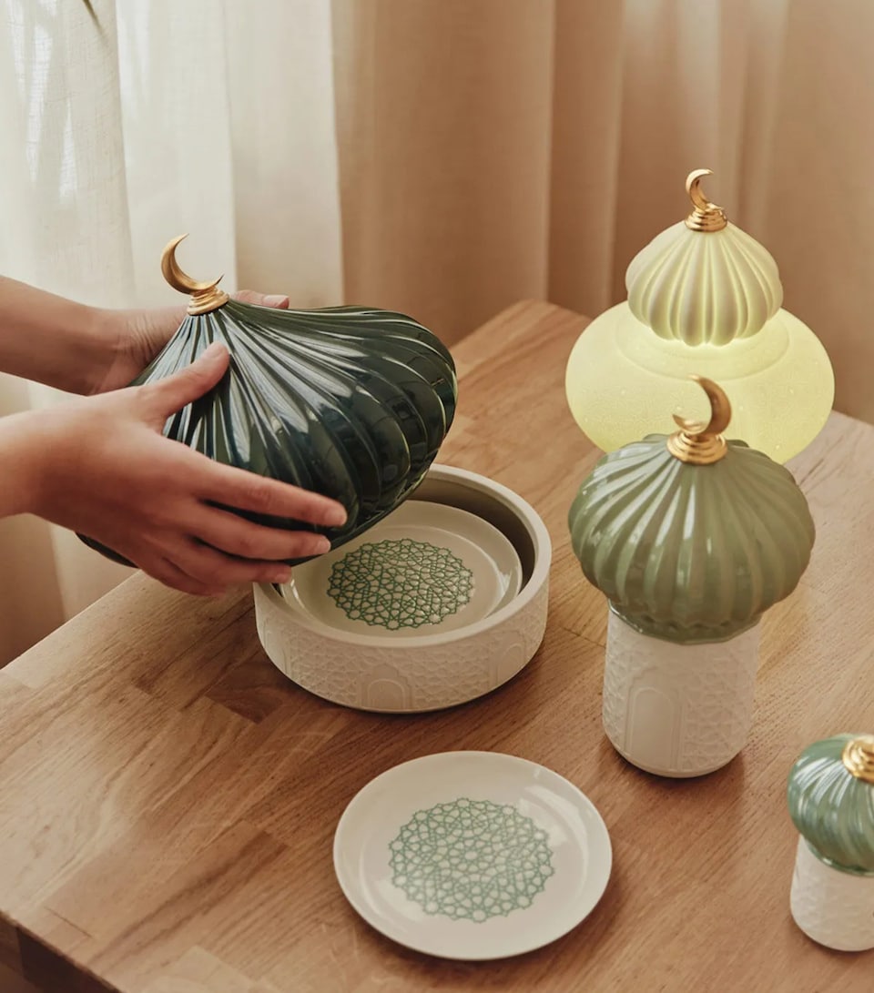 Lladró Porcelain Majestic Nights Wireless Lamp