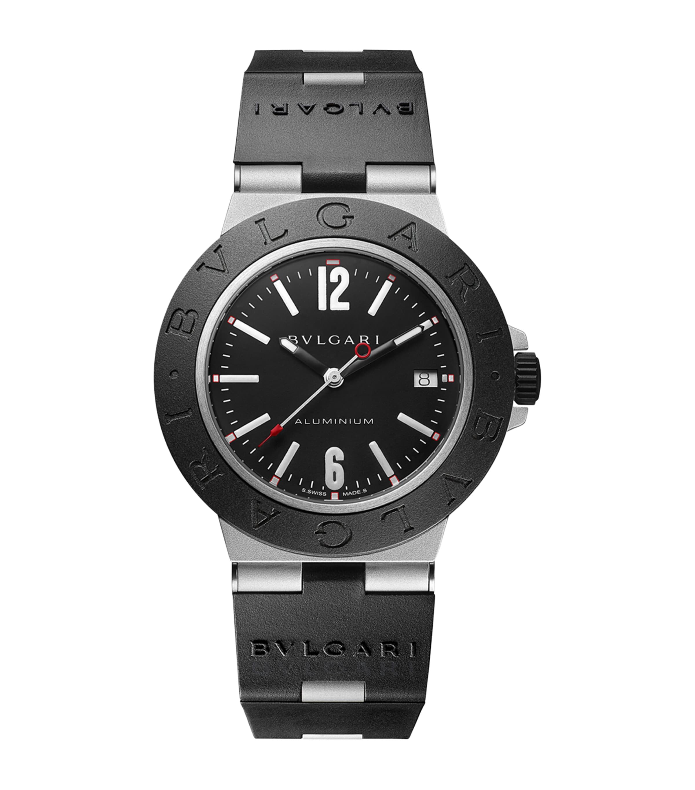 Bvlgari BVLGARI Aluminium Titanium Watch 40mm Black