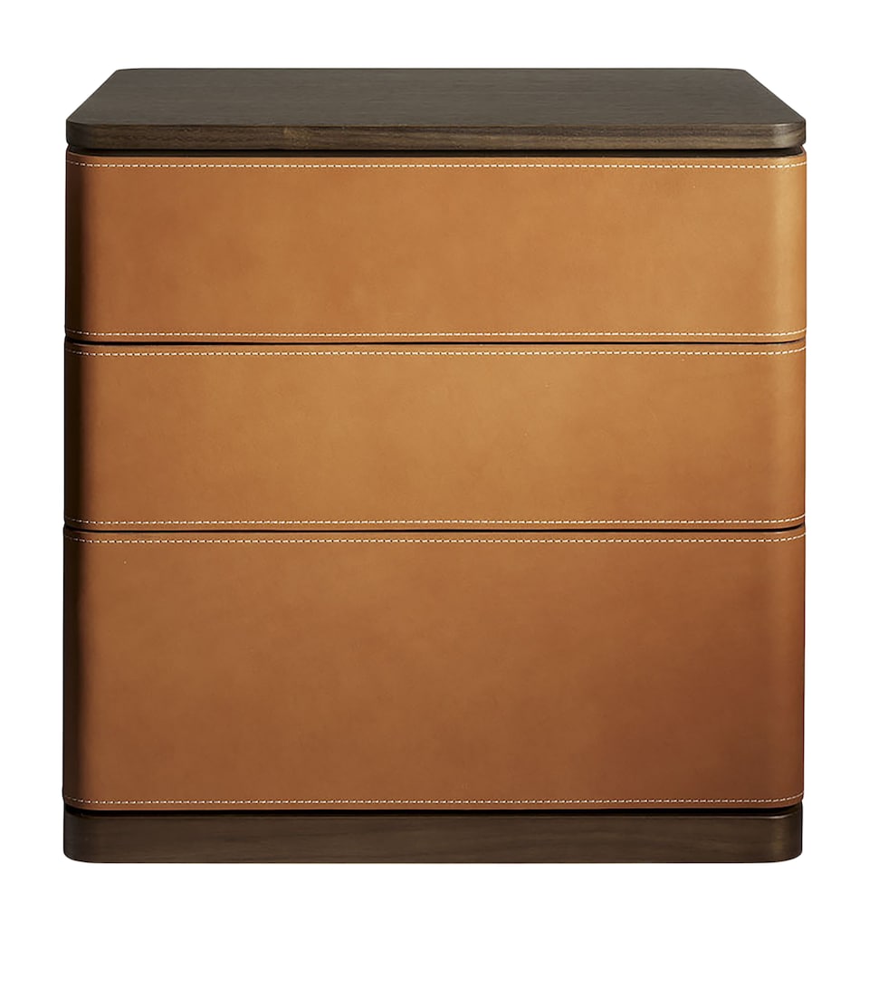 Poltrona Frau Fidelo Bedside Table Saddle Extra Corda