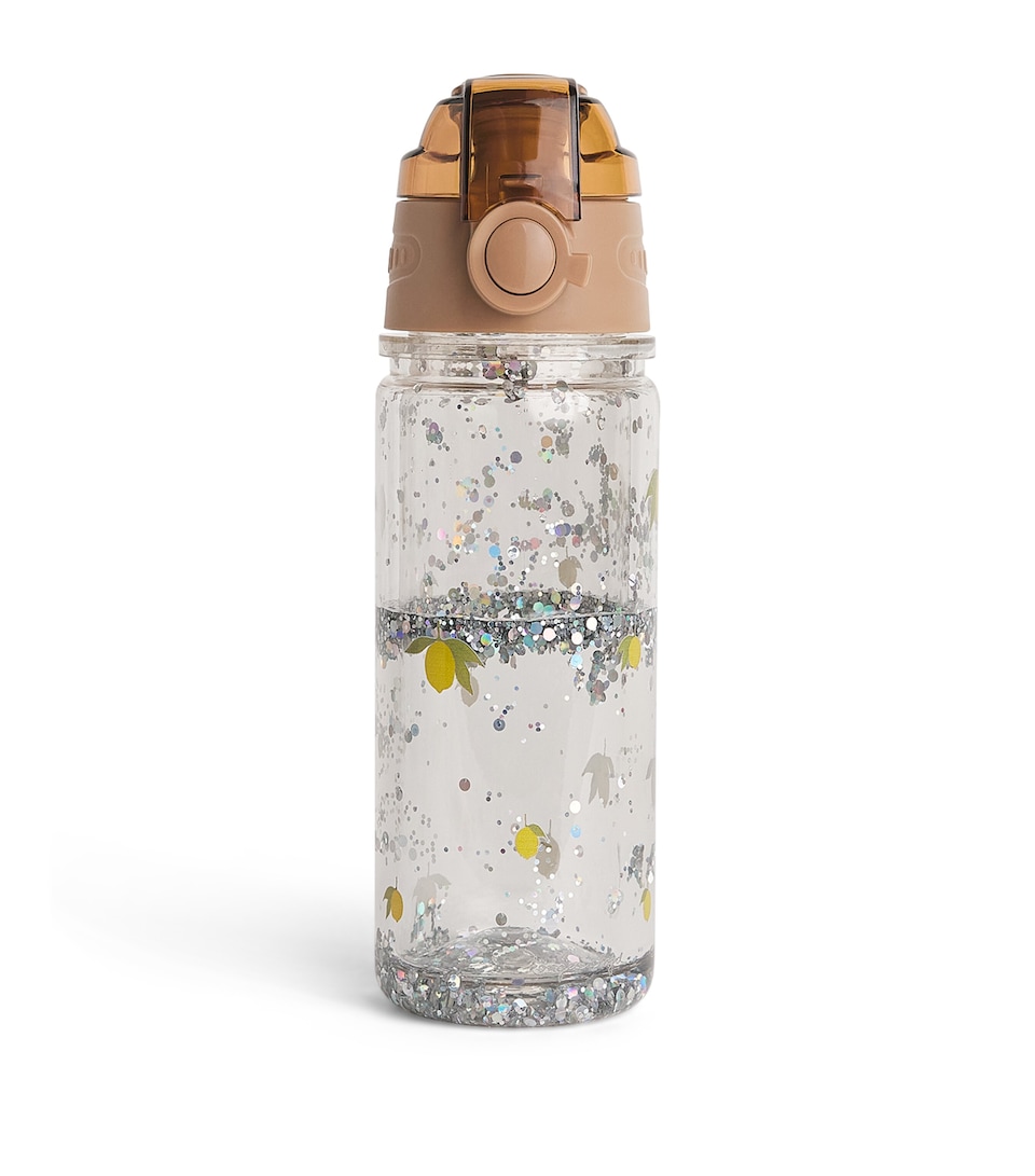 KONGES SLOJD Glitter Lemon Water Bottle
