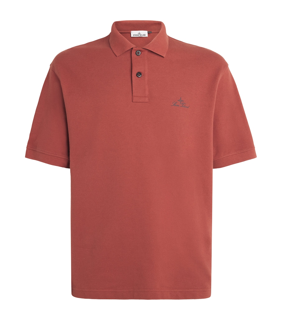 Cotton Embroidered Polo Shirt