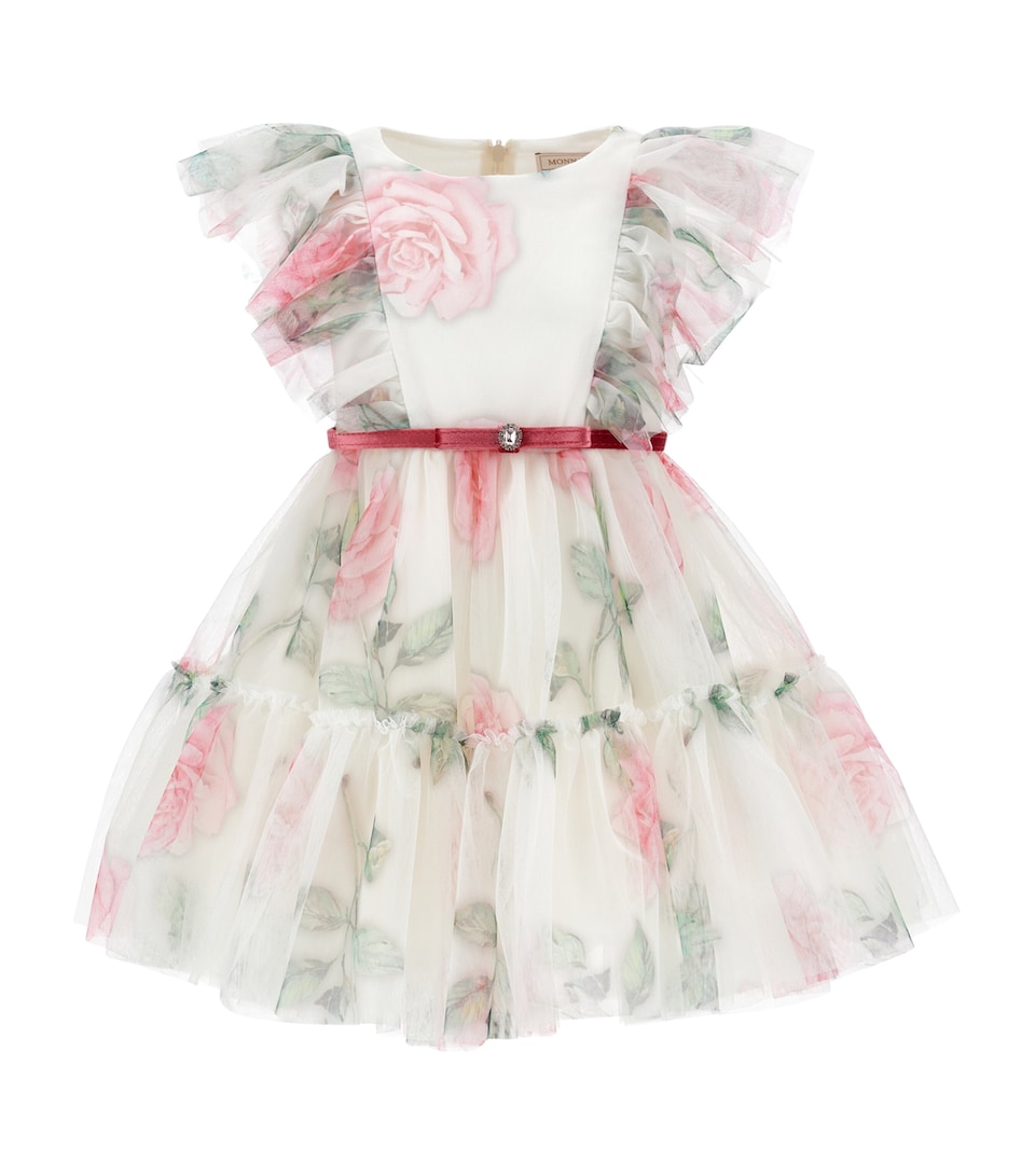 Tulle Floral Dress (2-12 Years)