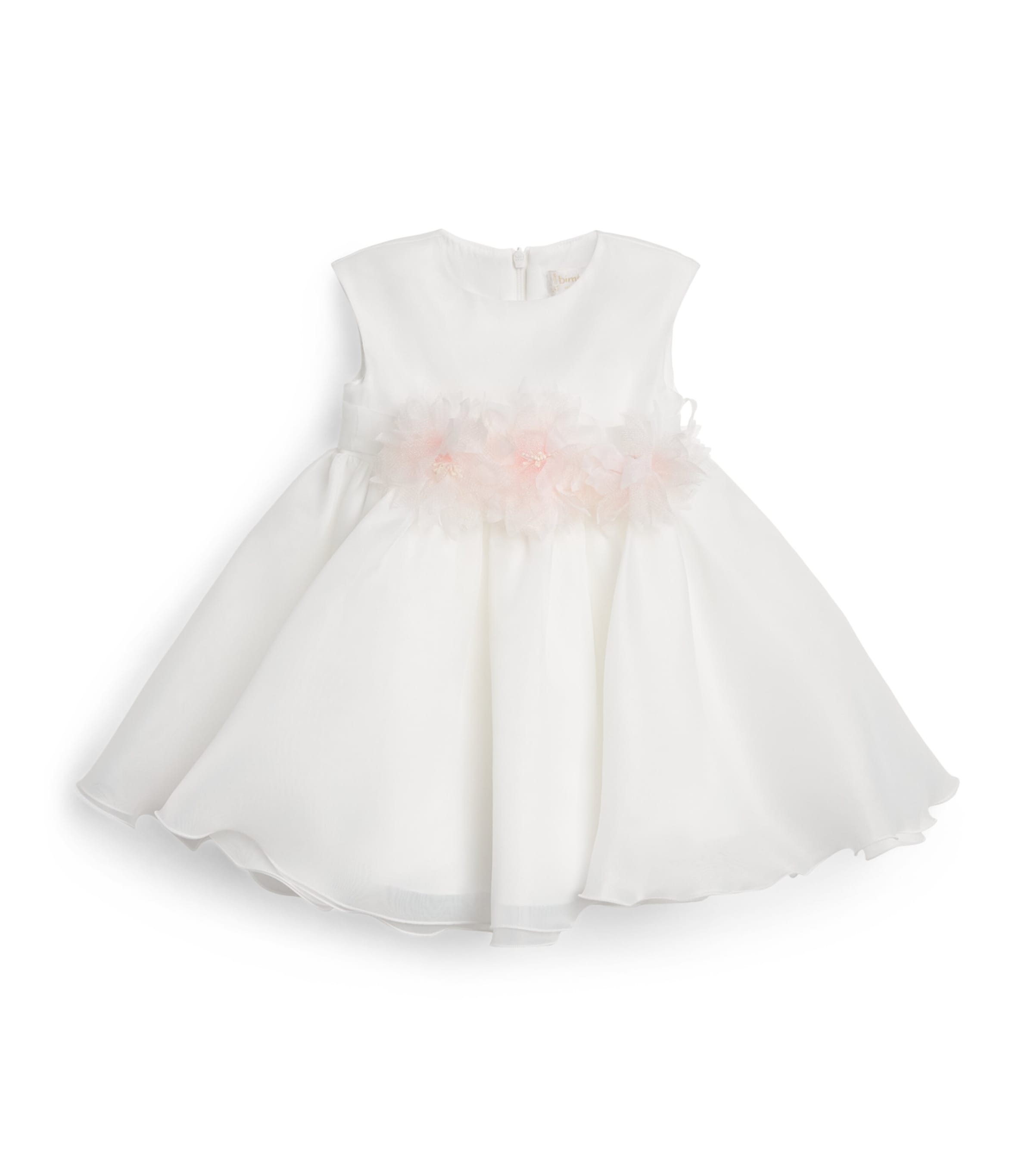 Bimbalo Tulle Floral-Detail Dress (3-24 Months) Pannacream