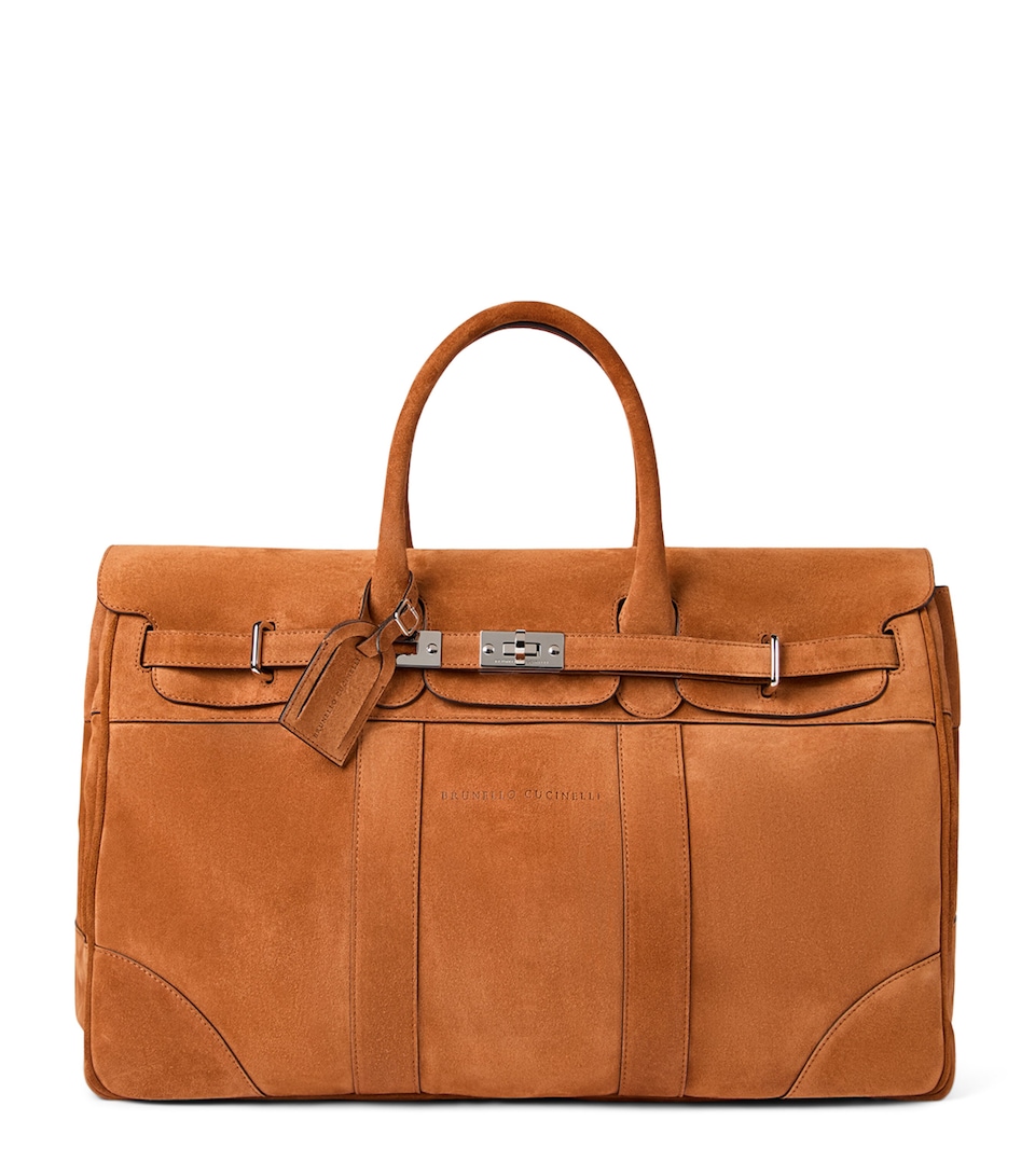 Suede Country Holdall