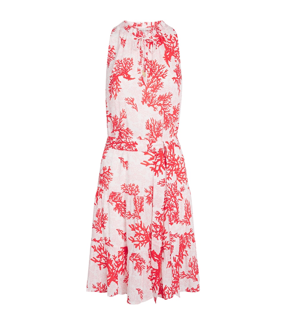 Heidi Klein Womens Scala Tiered Mini Dress Prt Prt