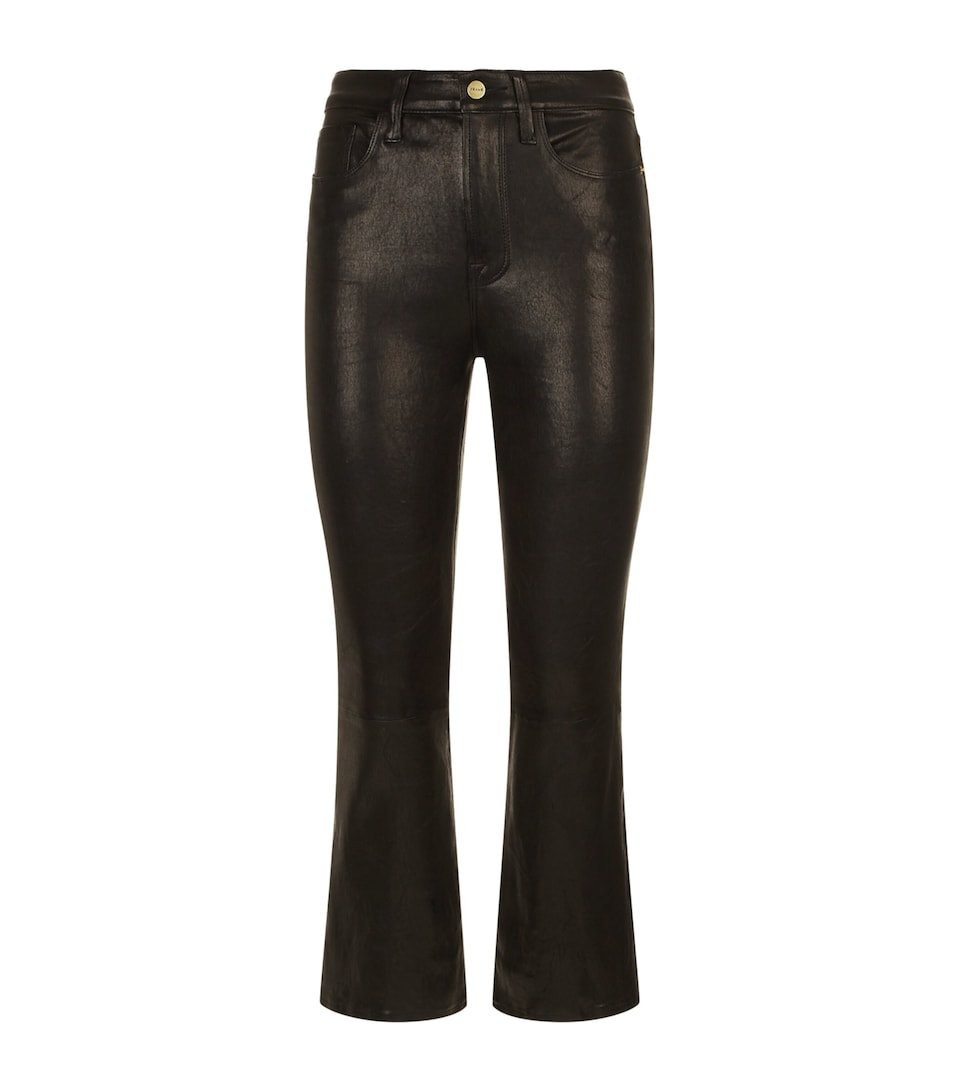 Leather Le Jane Crop Jeans