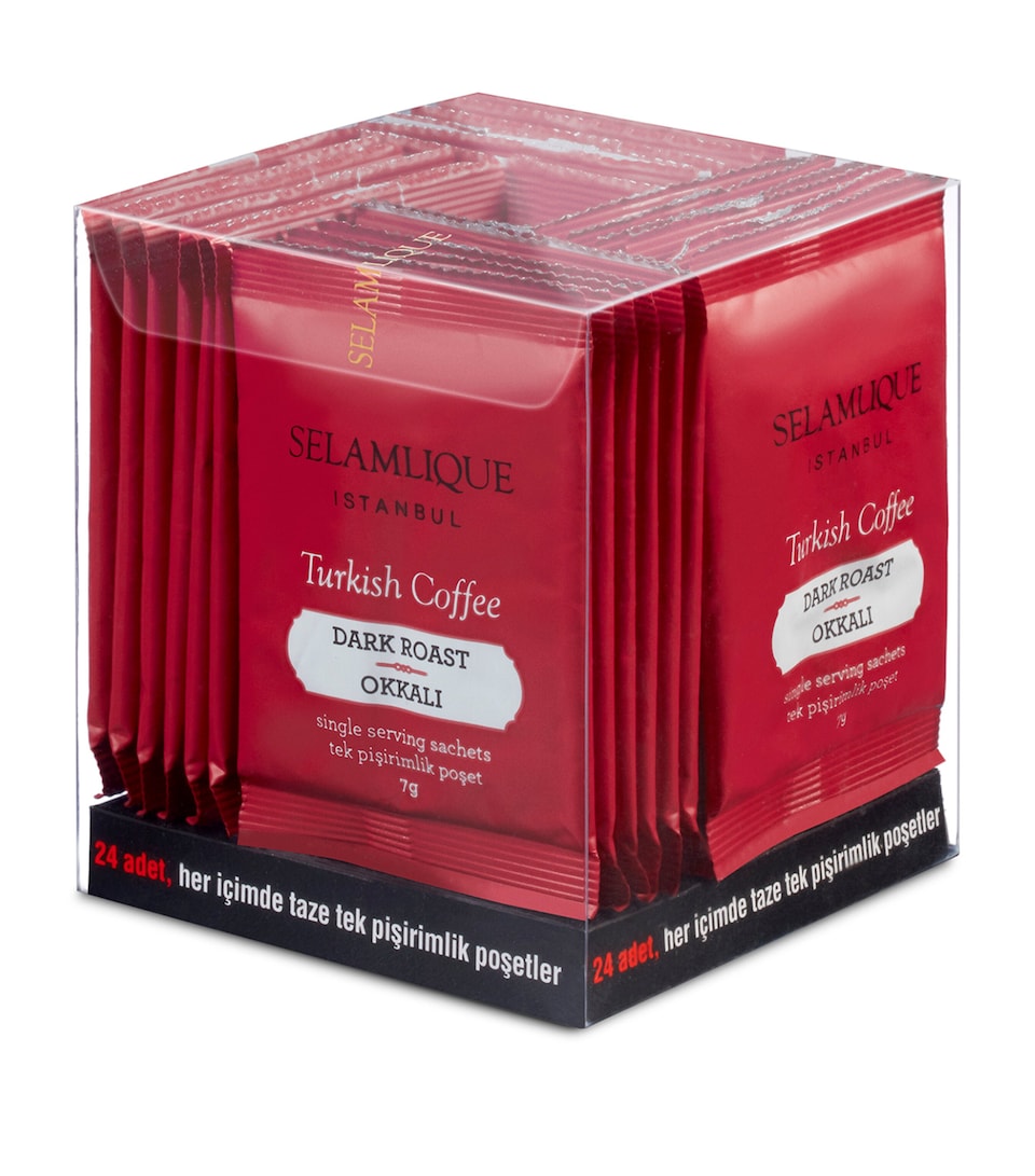 Dark Roast Turkish Coffee (24 Coffee Bags)
