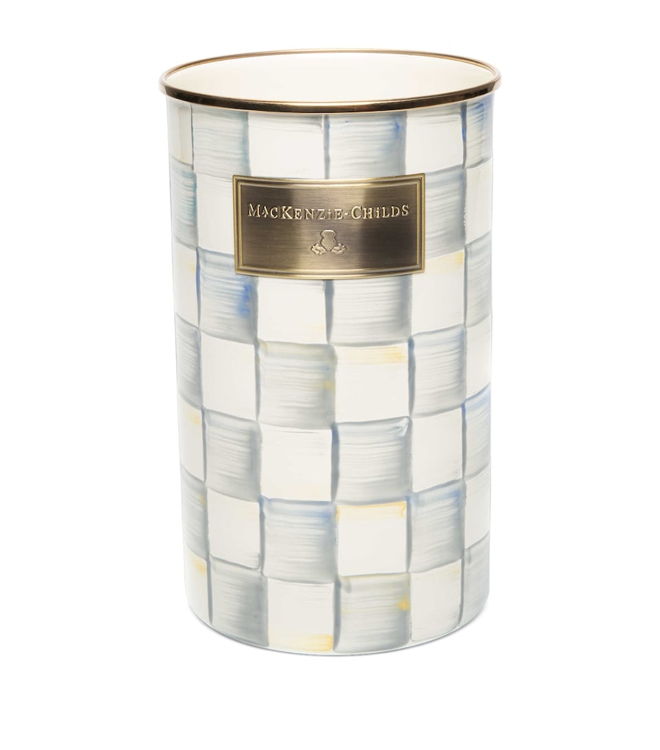 Sterling Check Utensil Holder (21.5cm)