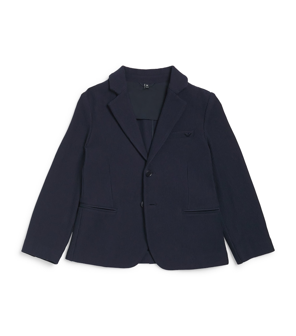 Emporio Armani Kids Single-Breasted Blazer (4-16 Years) Salute