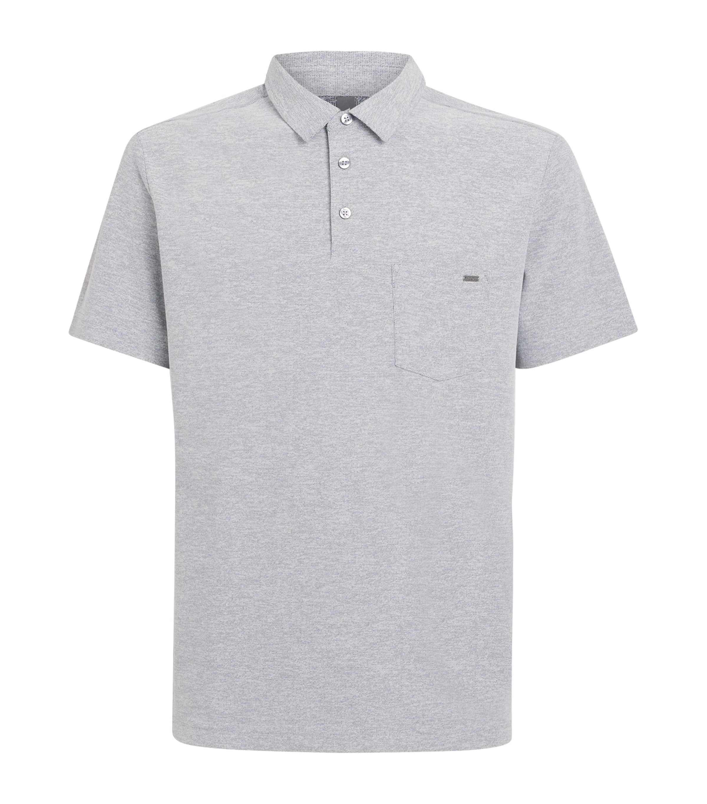 VUORI Mens Ace Polo Shirt Ltg Light Grey