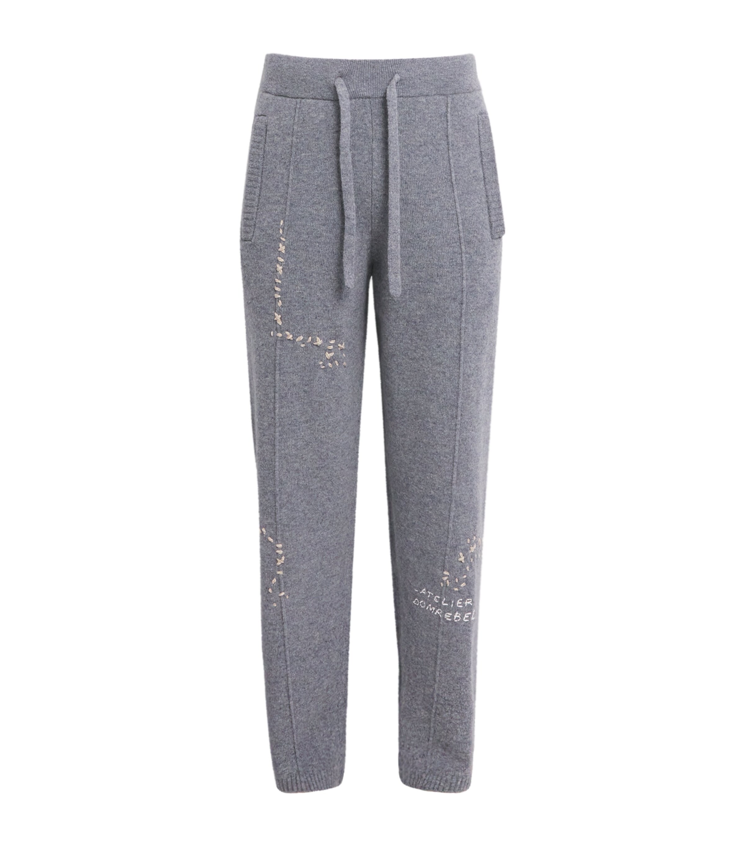 Exposed Stitching Sweatpants