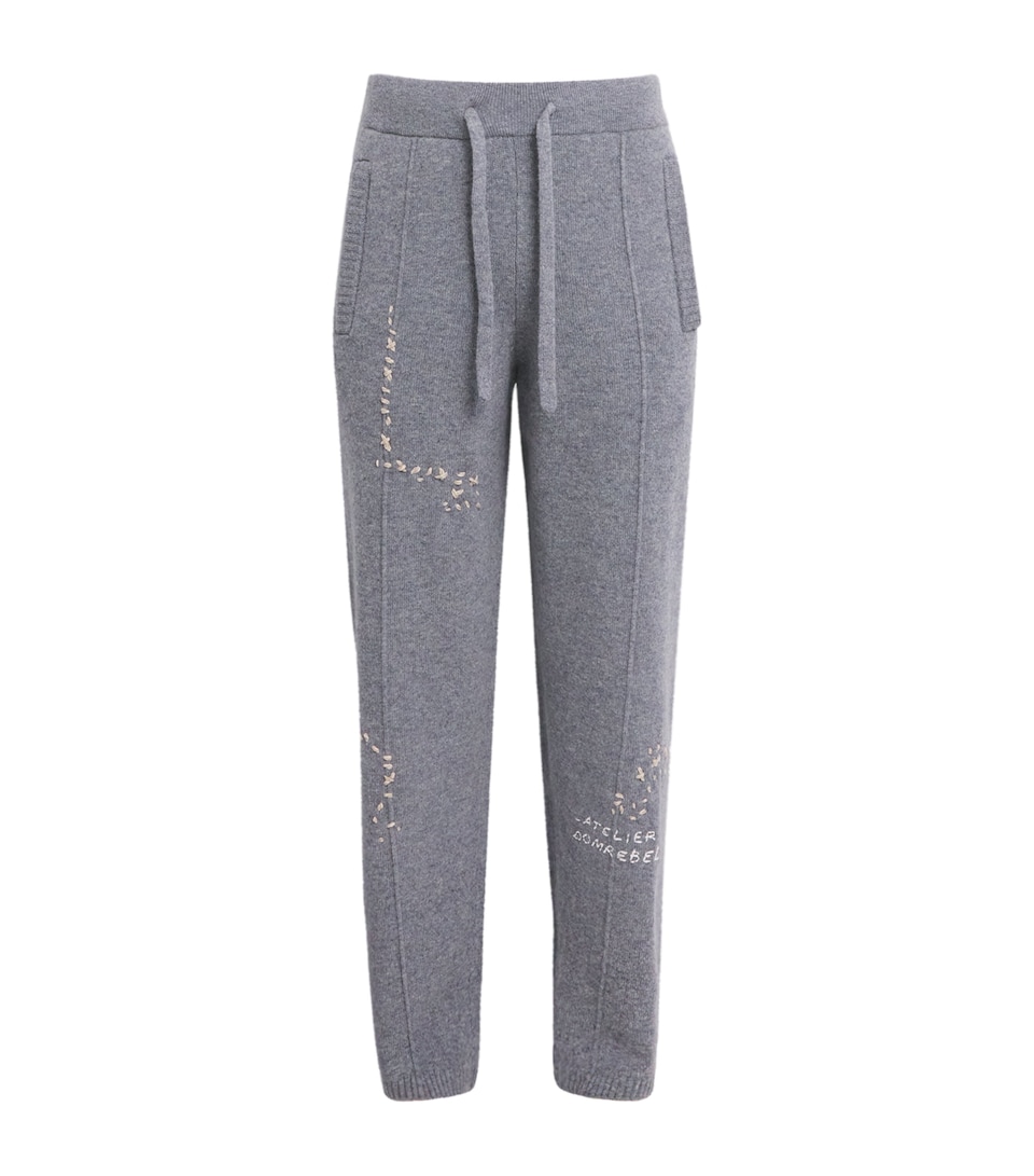 Exposed Stitching Sweatpants