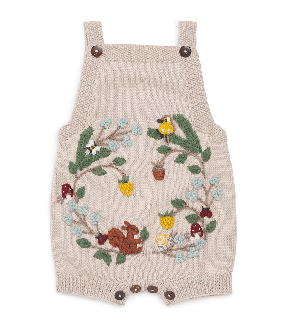 Merino Wool Woodland Bodysuit (0-4 Years)