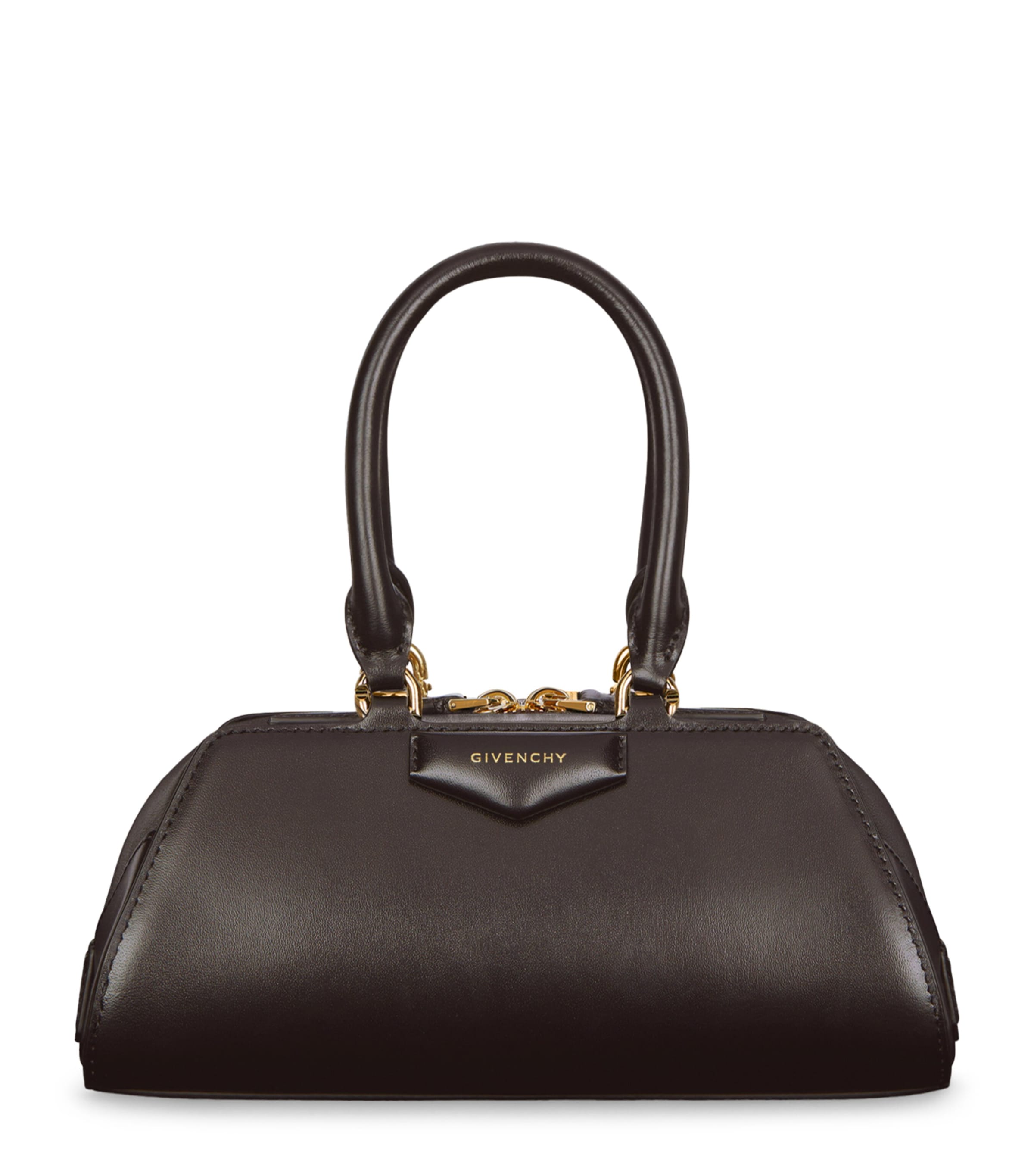 Givenchy Small Leather Antigona Cube East-West Top-Handle