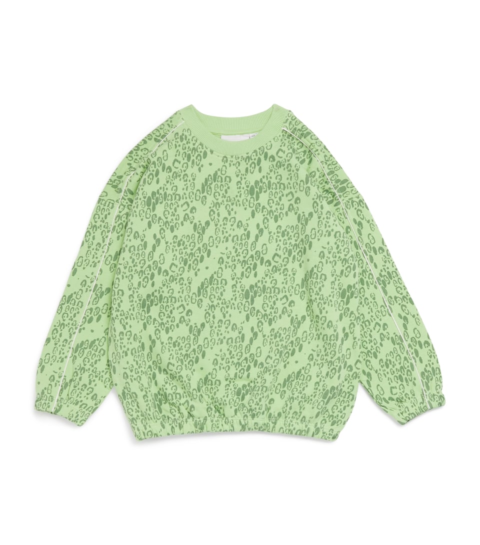 Organic Cotton Leopard Print Sweatshirt (3-11 Years)