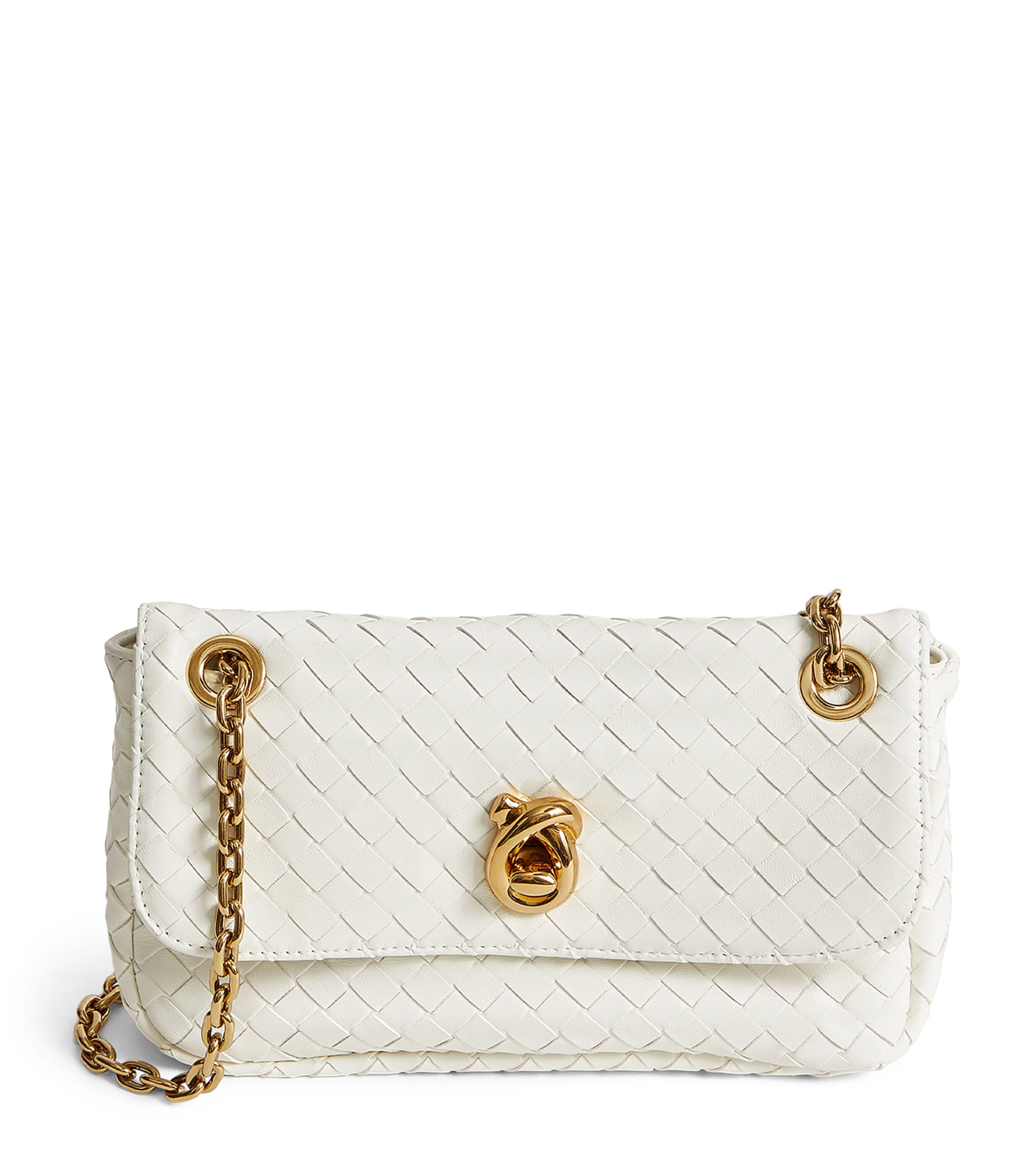 Bottega Veneta Baby Leather Madison Shoulder Bag