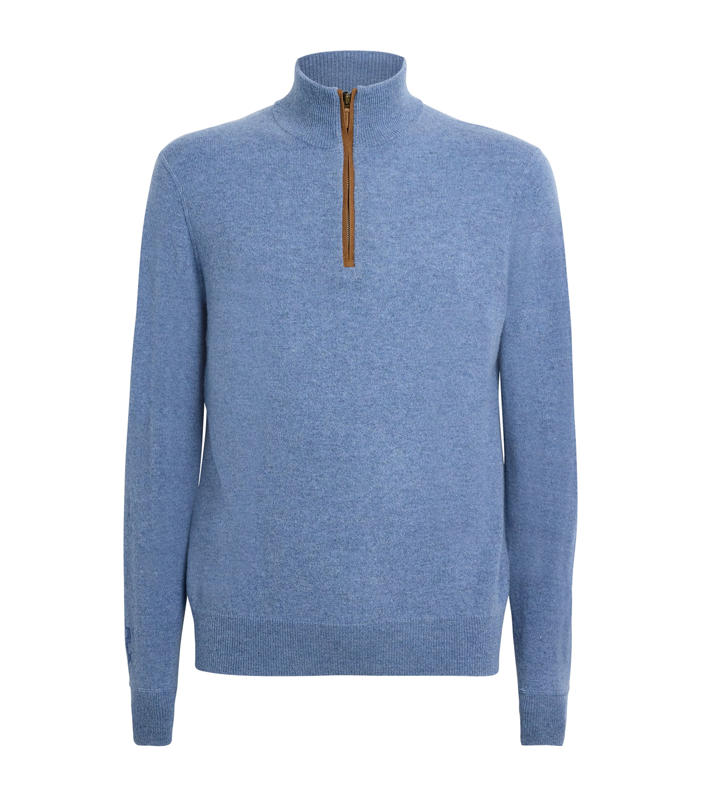 Cashmere Quarter-Zip Sweater