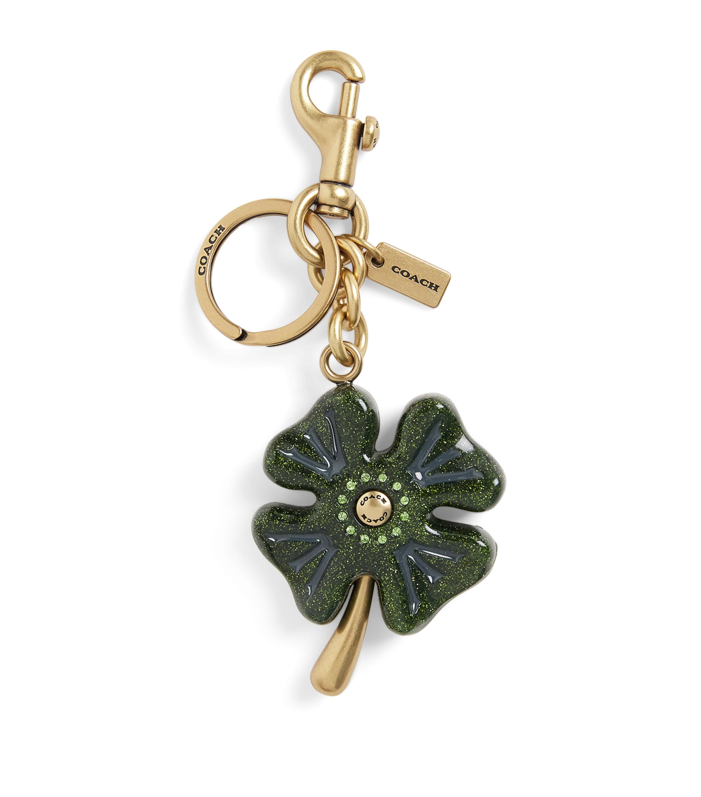 Four-Leaf Clover Keyring