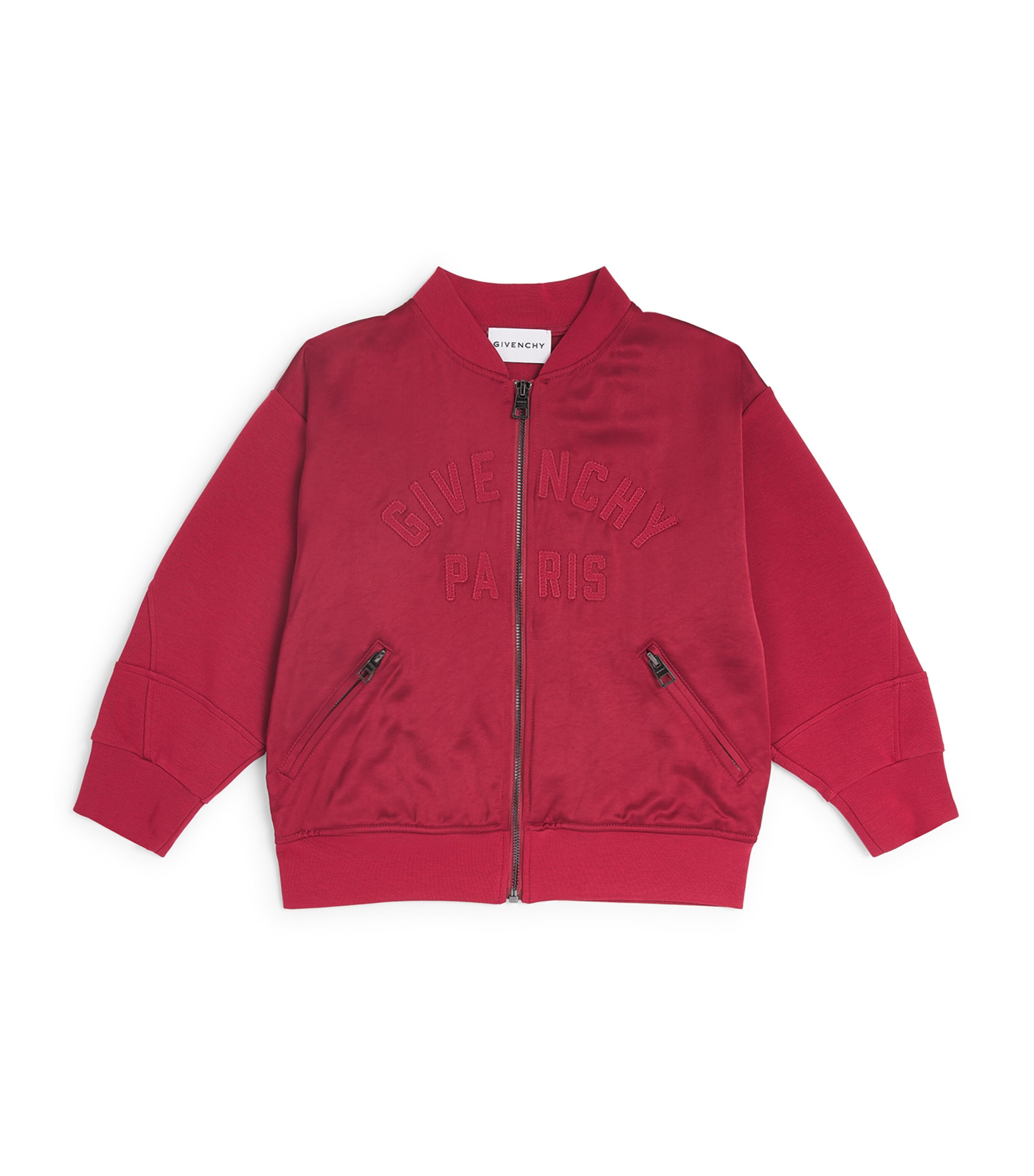Givenchy Kids Logo Bomber Jacket (5-12+ Years) Red