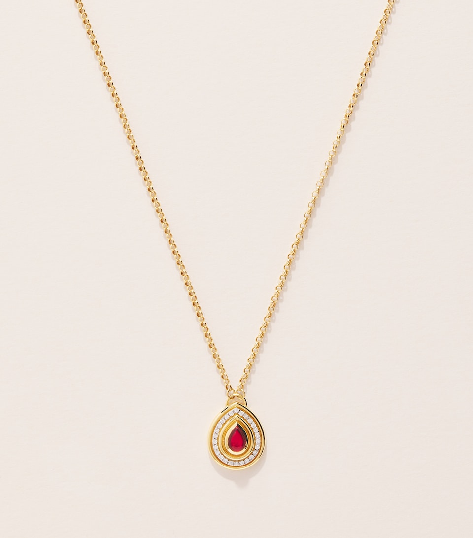 L'ATELIER NAWBAR Yellow Gold and Diamond Lot No*92 Mimmette Necklace Yellow Gold
