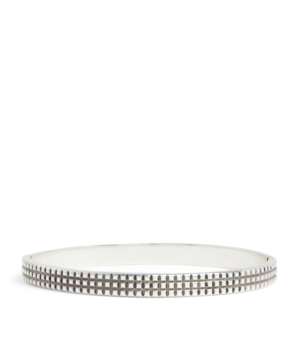 Sterling Silver Hobnail Bracelet