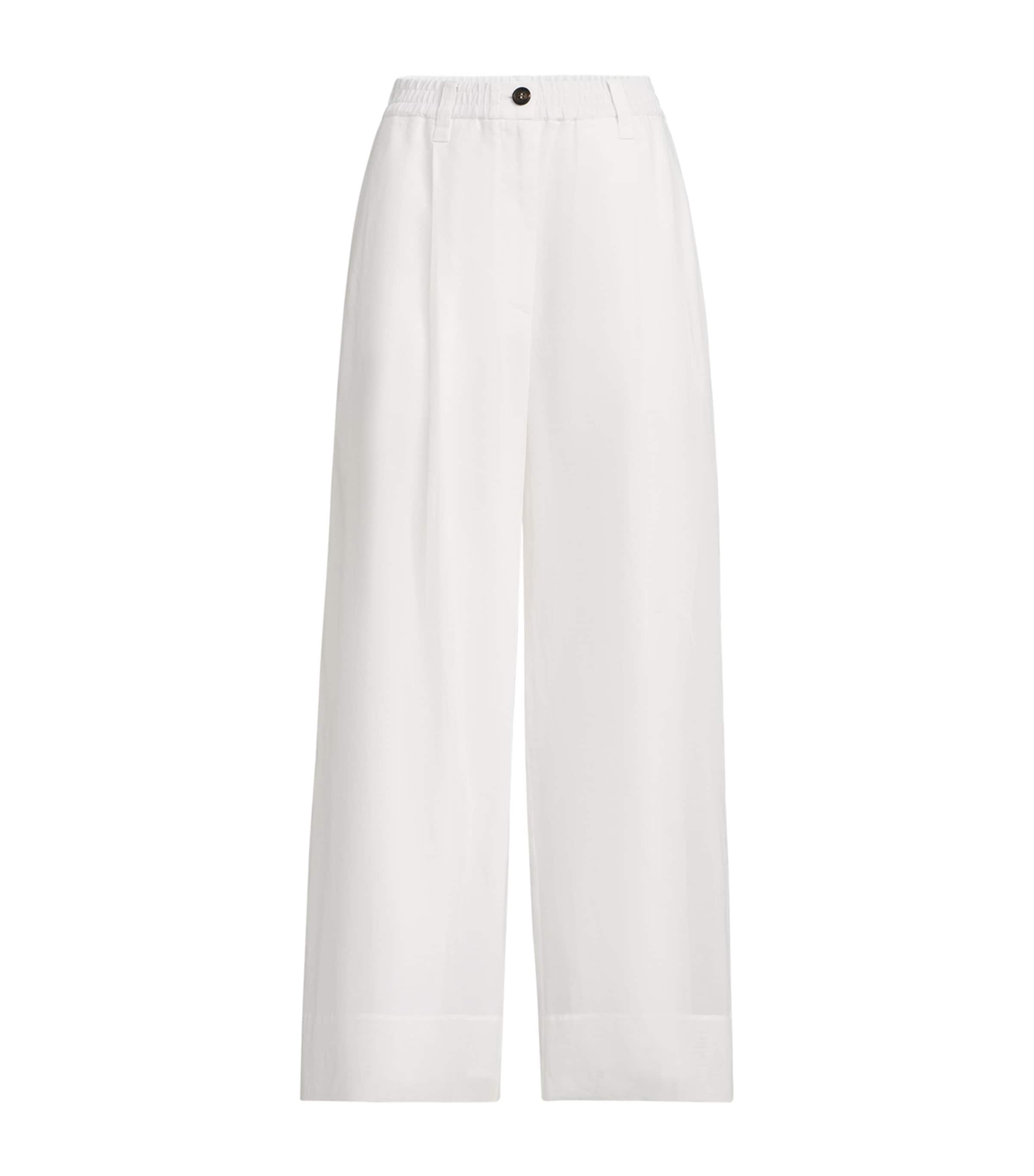 Brunello Cucinelli Womens Cotton Organza Trousers