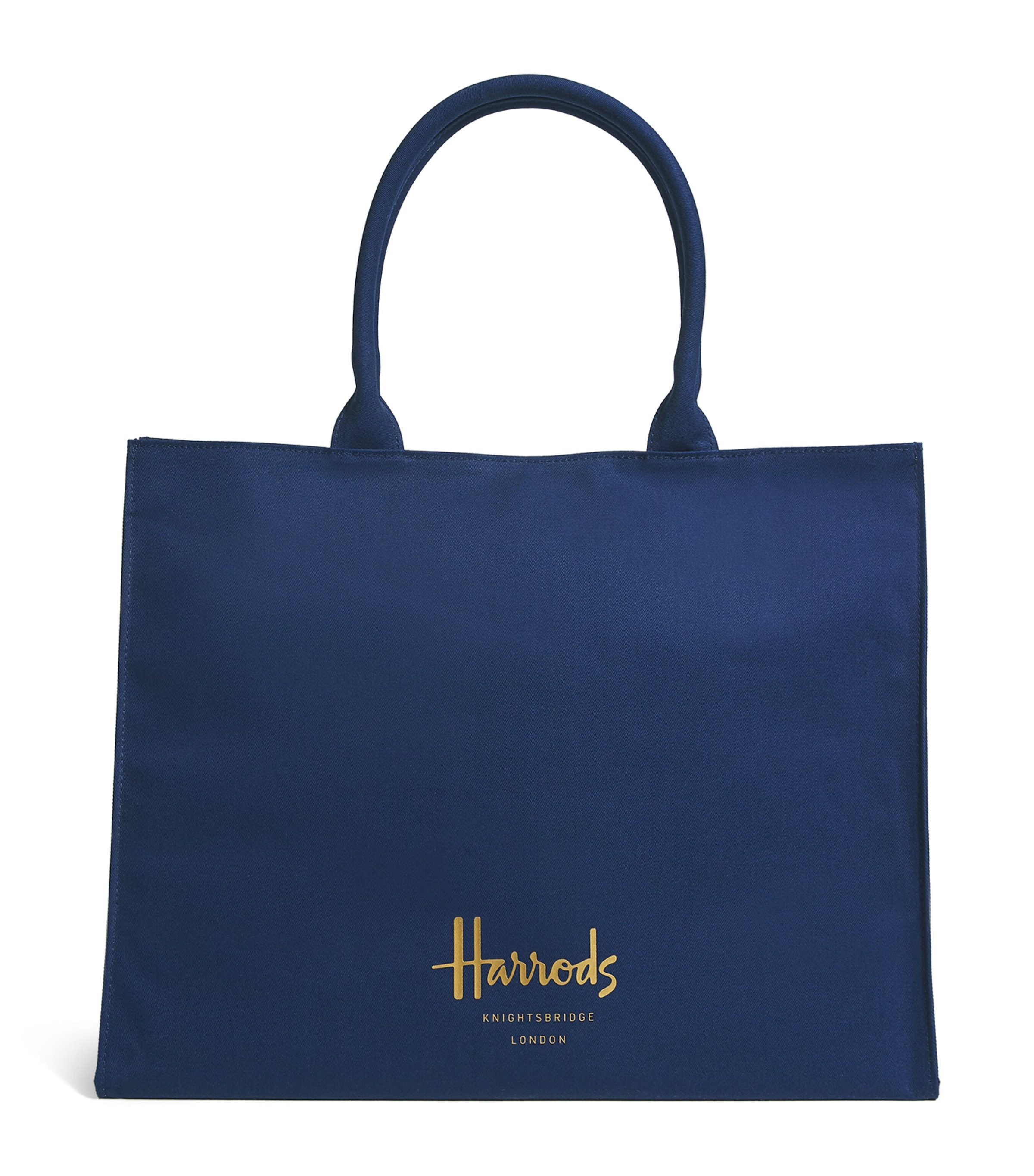 Harrods 大きめコットンロゴトートバッグ Harrods Large Cotton Logo Tote Bag | Harrods US