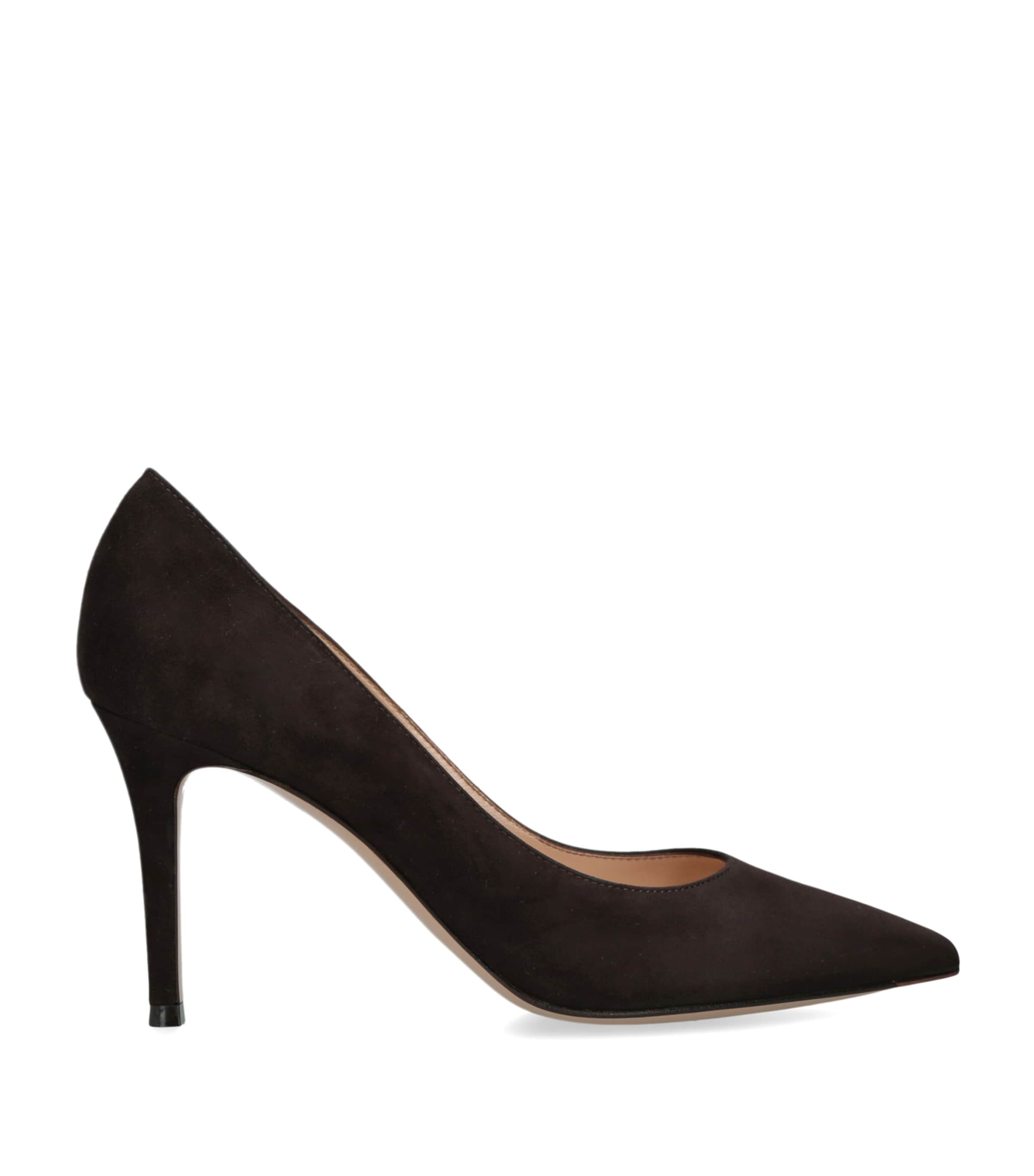 Gianvito Rossi Suede Gianvito Pumps 85 Brown