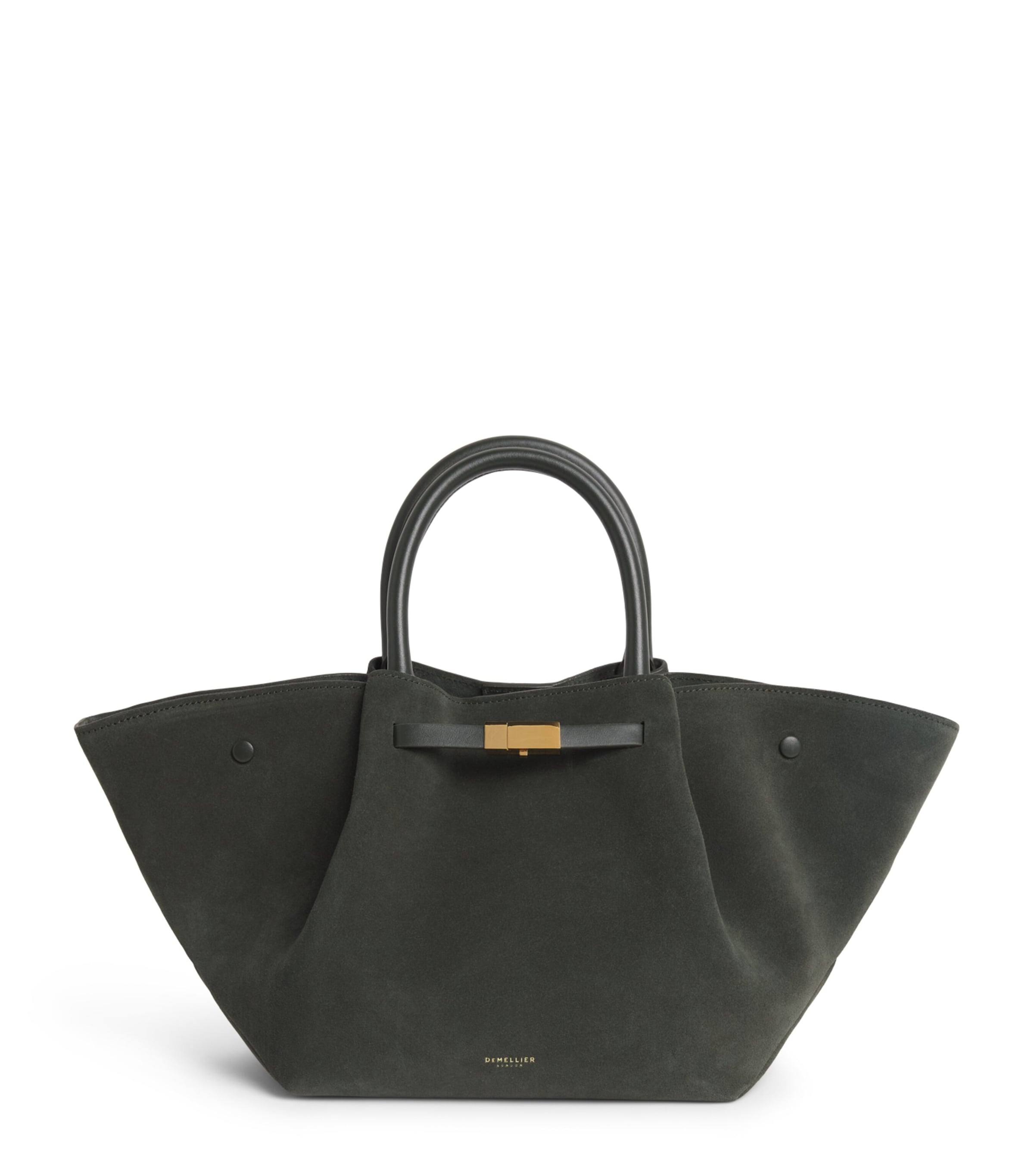 Medium Suede New York Tote Bag